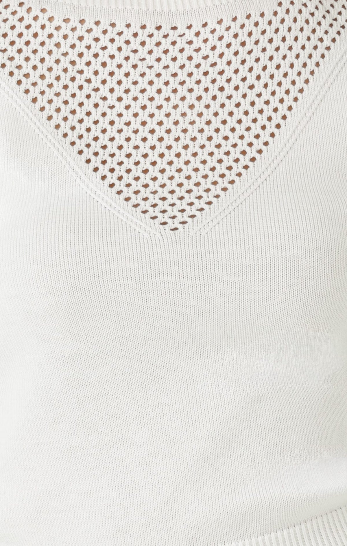 Chloe 3/4 Sleeve Knit Top In White by Sacha Drake - image 11