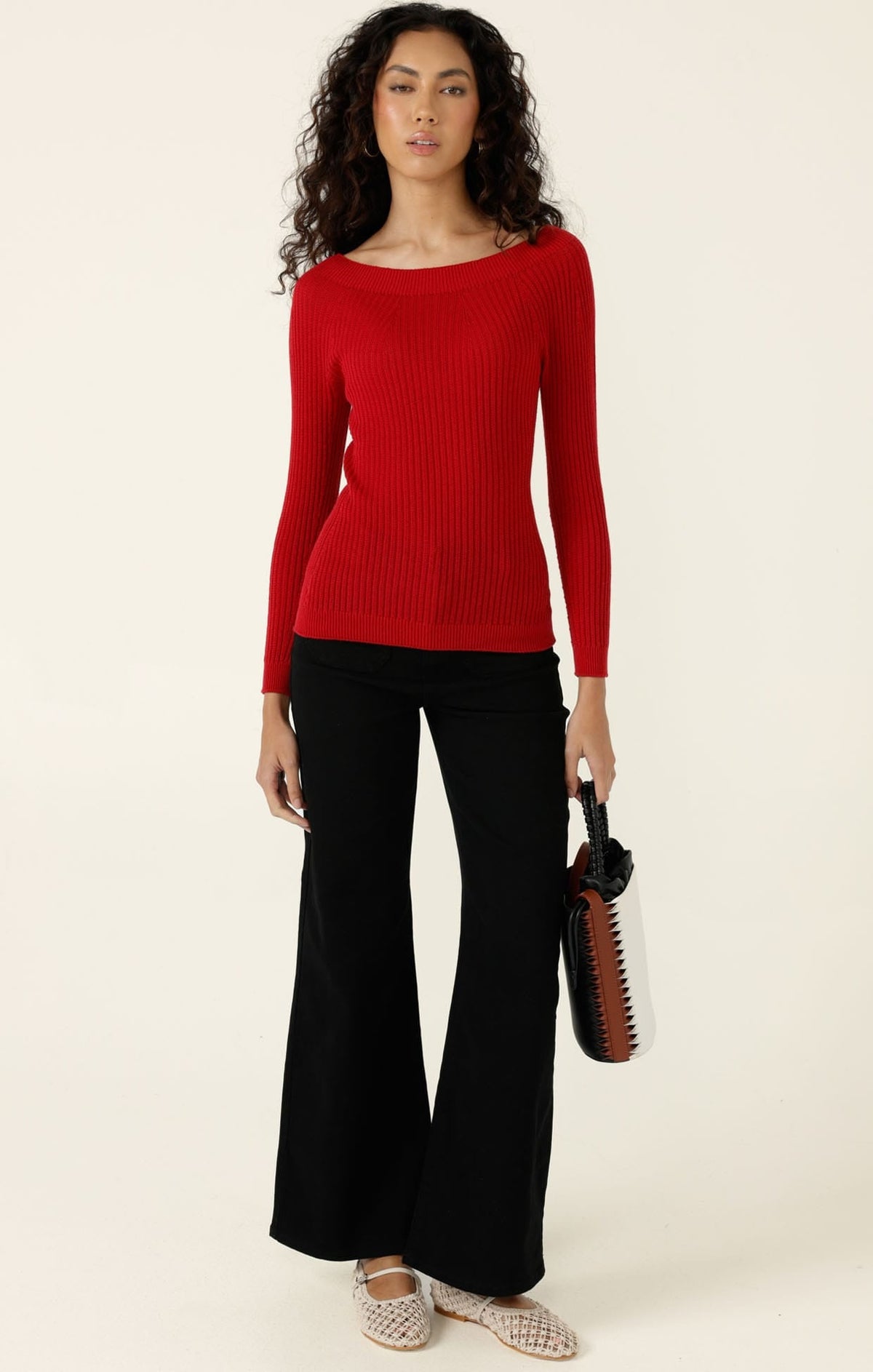 Claire Knit In Red by Sacha Drake - image 2