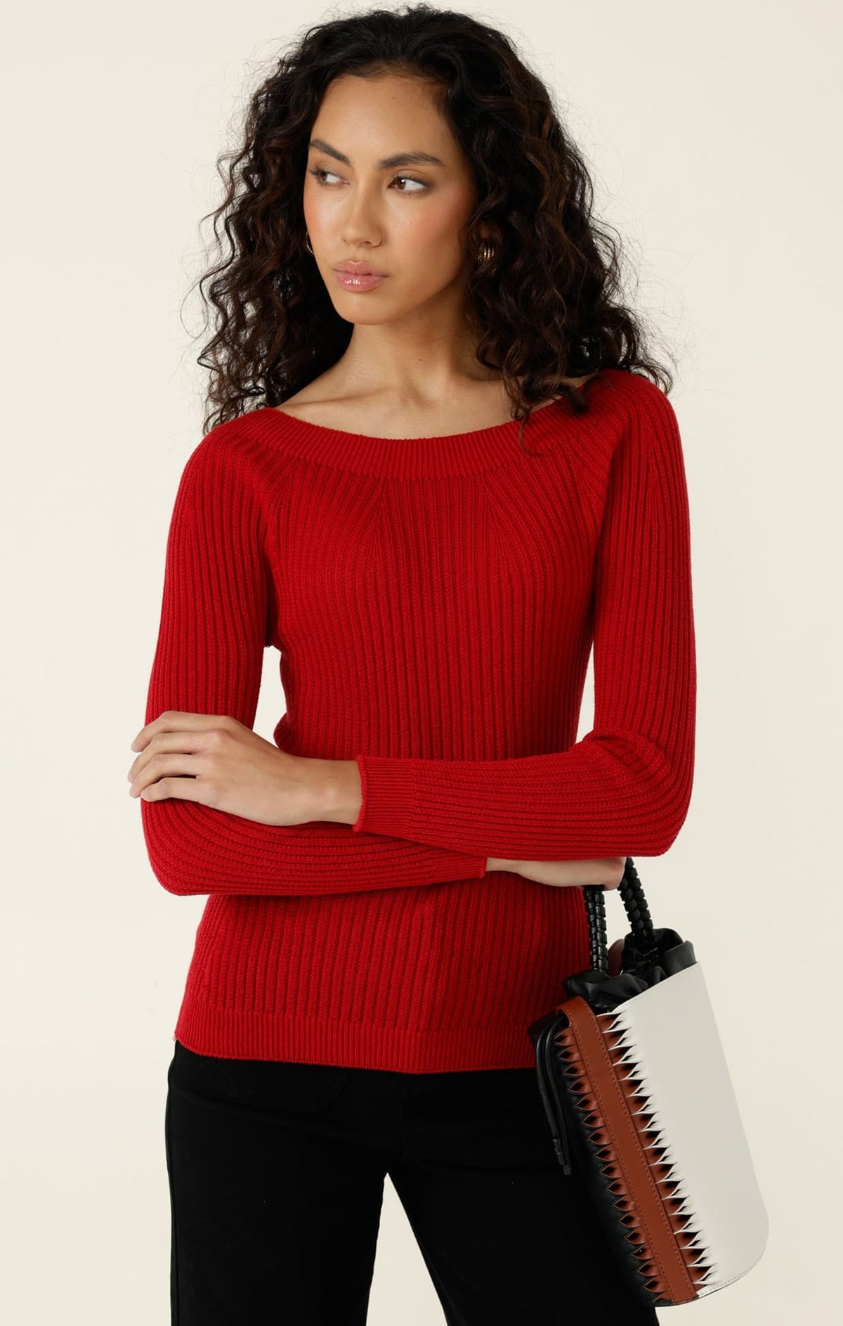 Claire Knit In Red by Sacha Drake - image 3