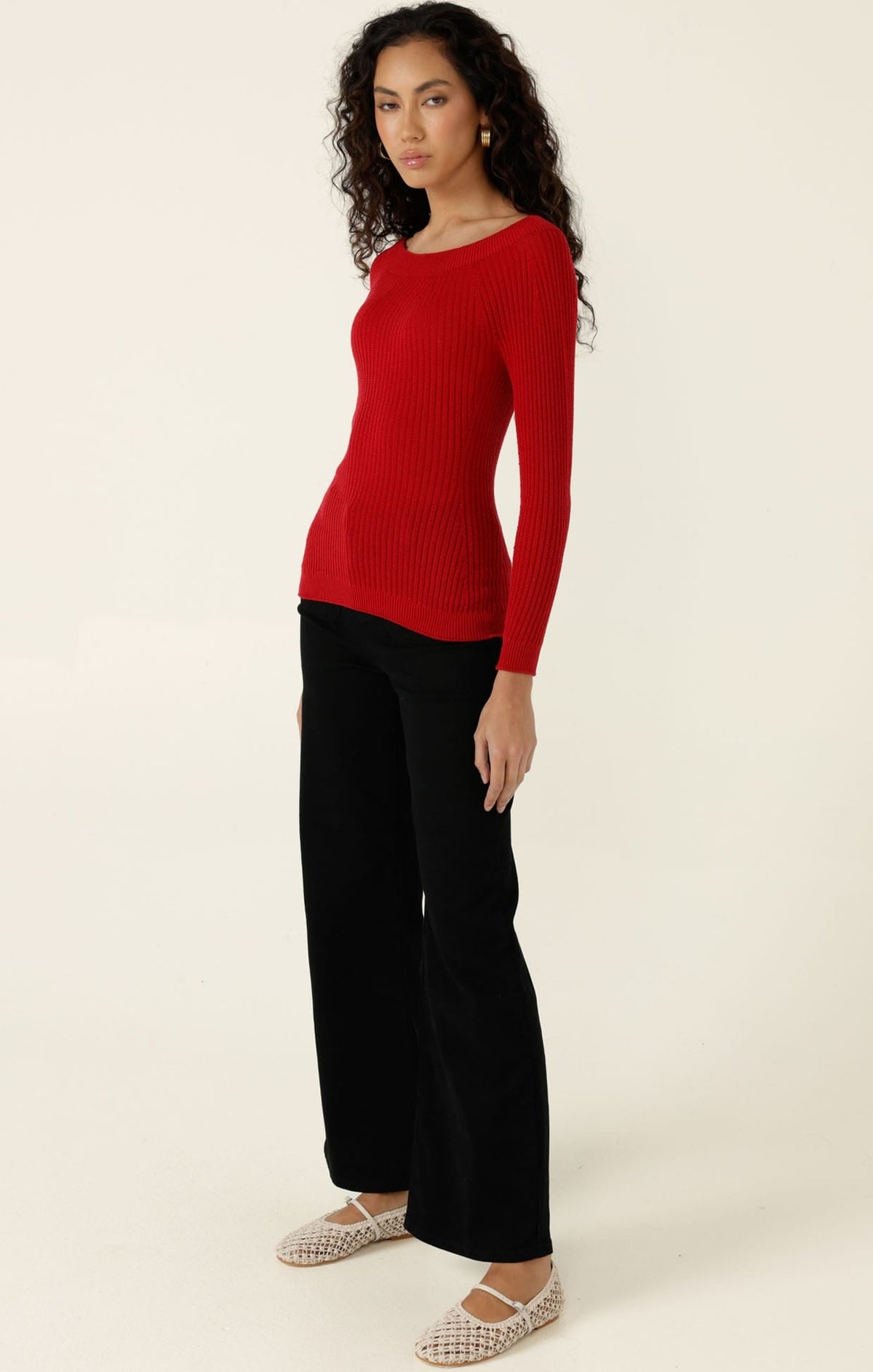Claire Knit In Red by Sacha Drake - image 8