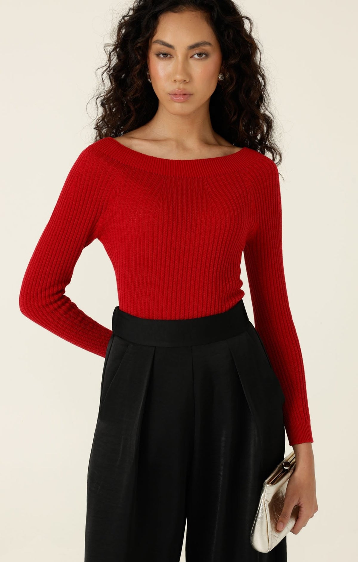 Claire Knit In Red by Sacha Drake - image 5