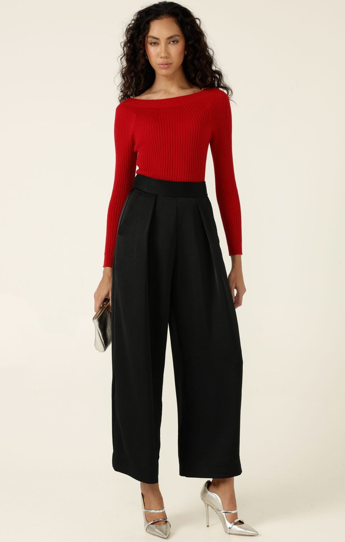 Claire Knit In Red by Sacha Drake - image 4