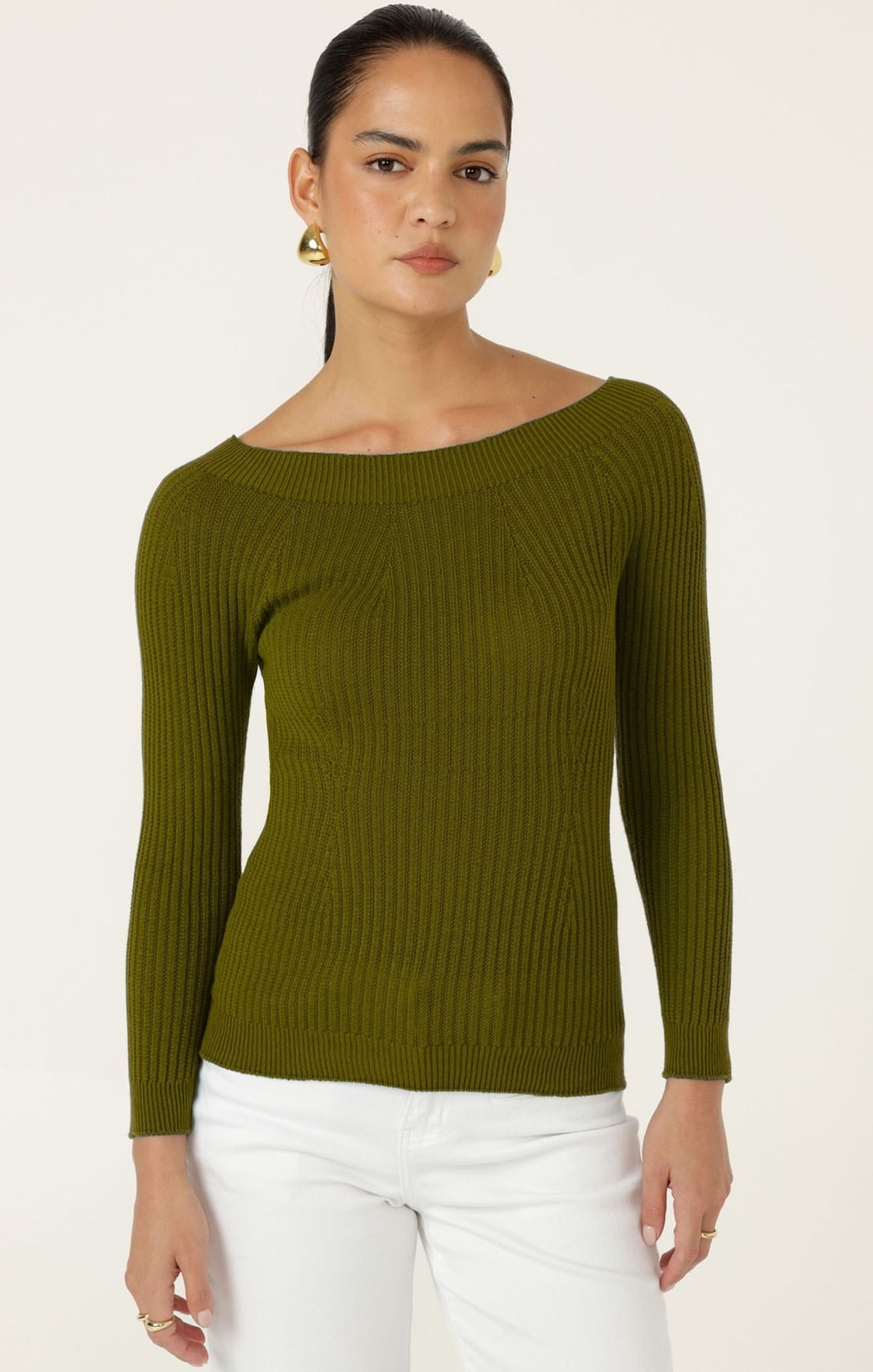Claire Knit In Olive by Sacha Drake - image 5