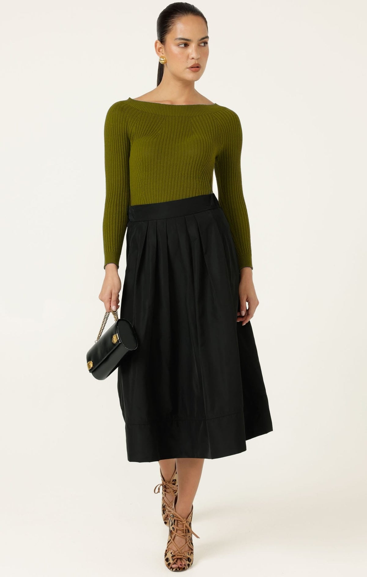 Claire Knit In Olive by Sacha Drake - image 4
