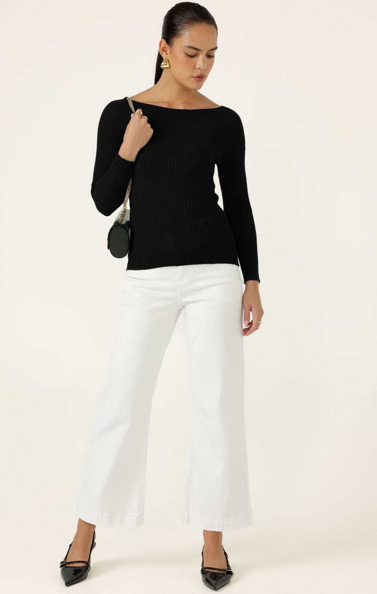 Claire Knit In Black by Sacha Drake - image 7