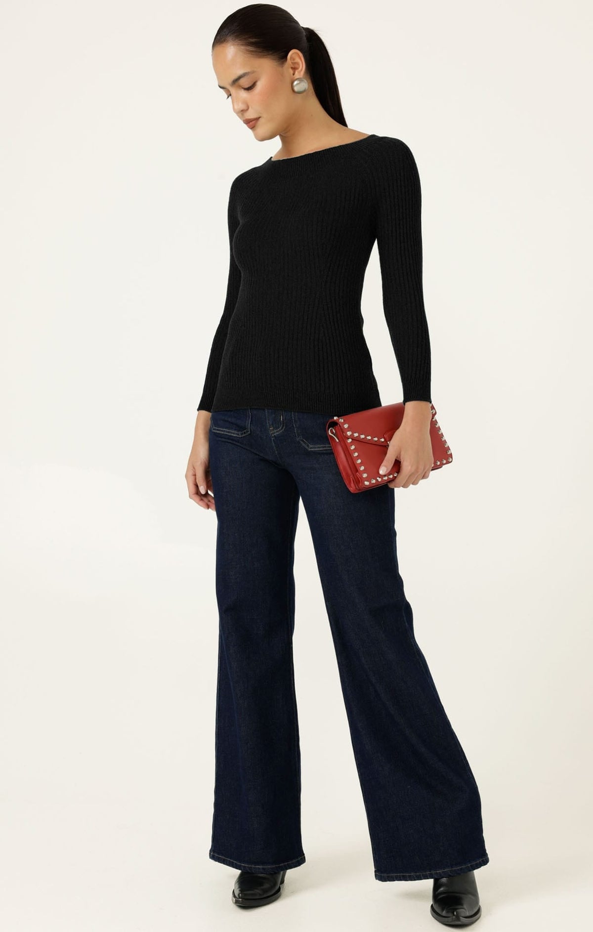 Harper Wide Leg Jean In Indigo by Sacha Drake - image 8