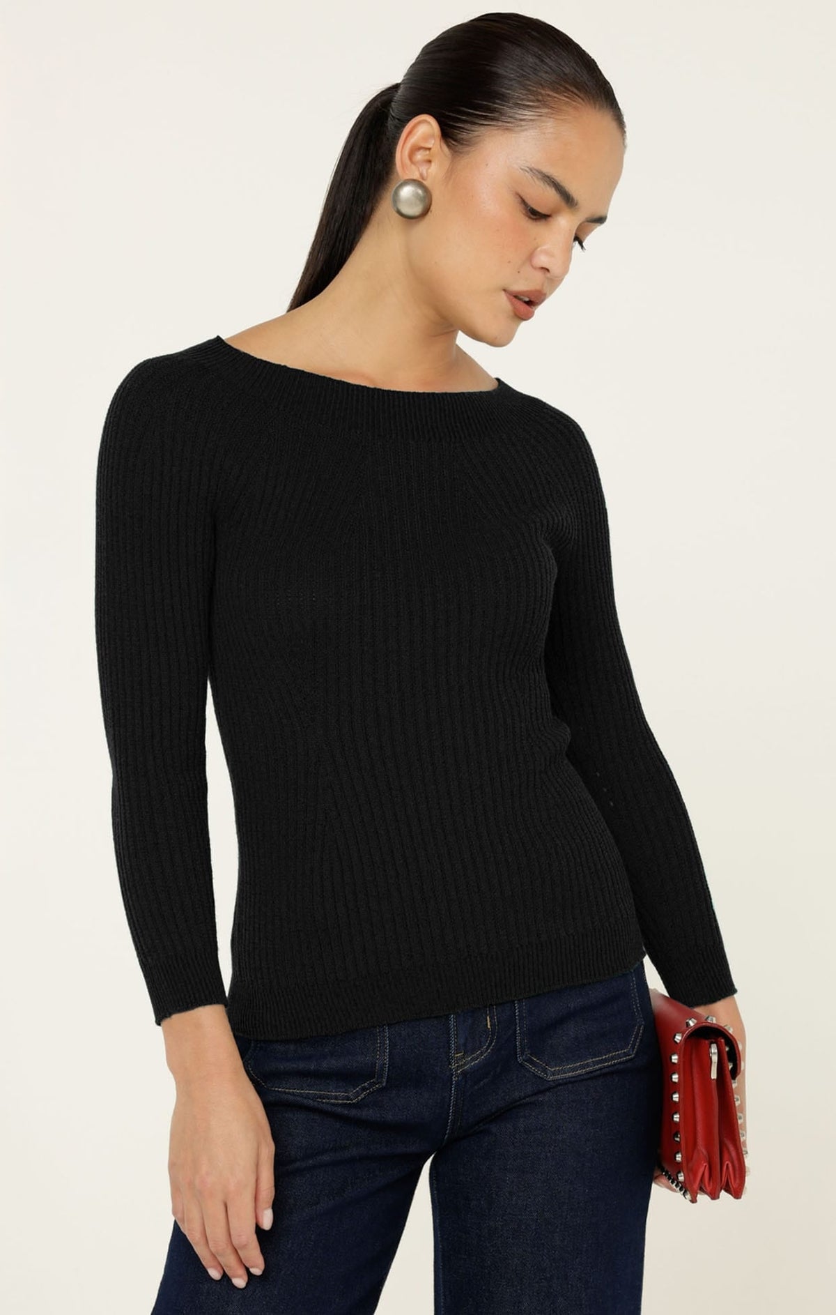 Claire Knit In Black by Sacha Drake - image 5