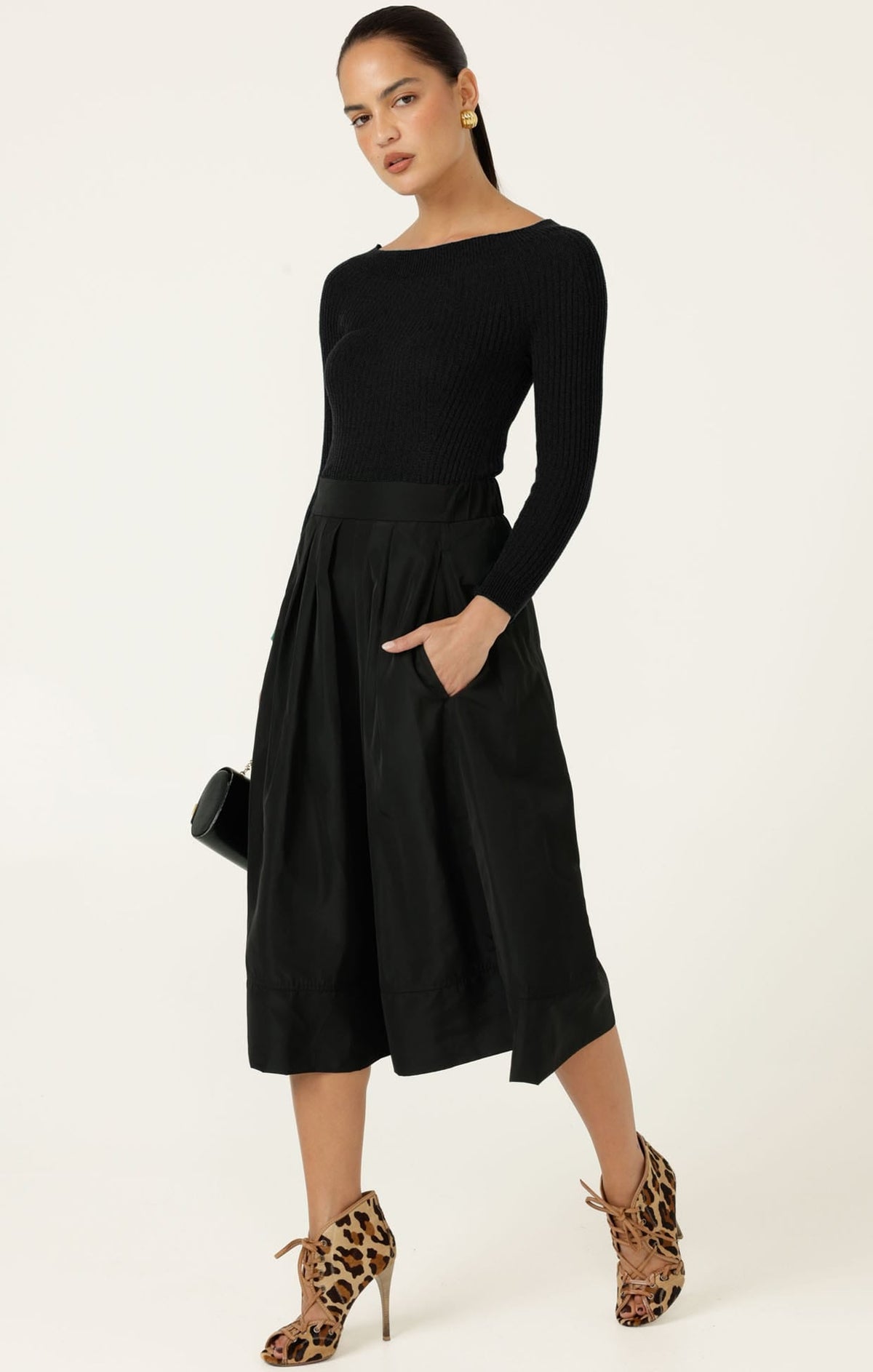 Claire Knit In Black by Sacha Drake - image 8