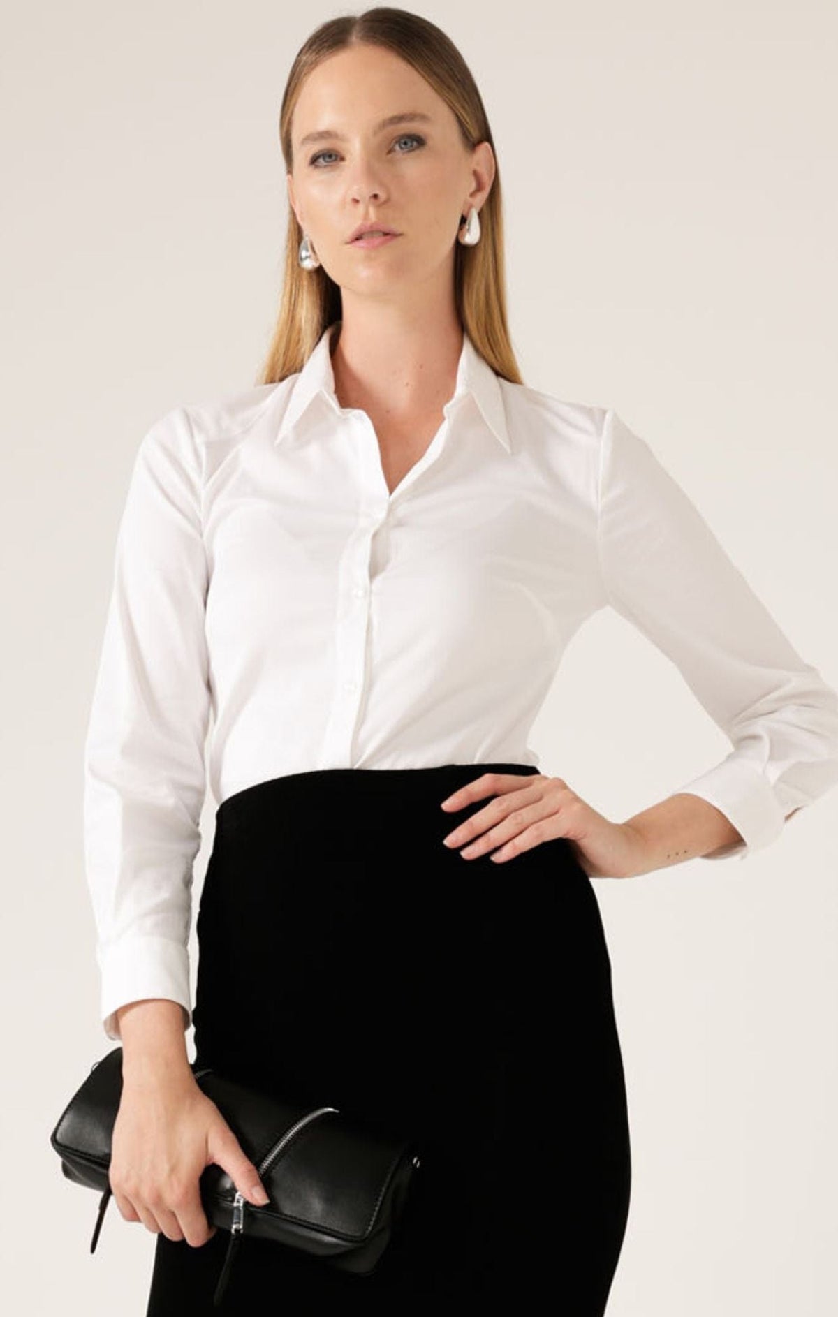 Pencil Skirt In Black by Sacha Drake - image 7