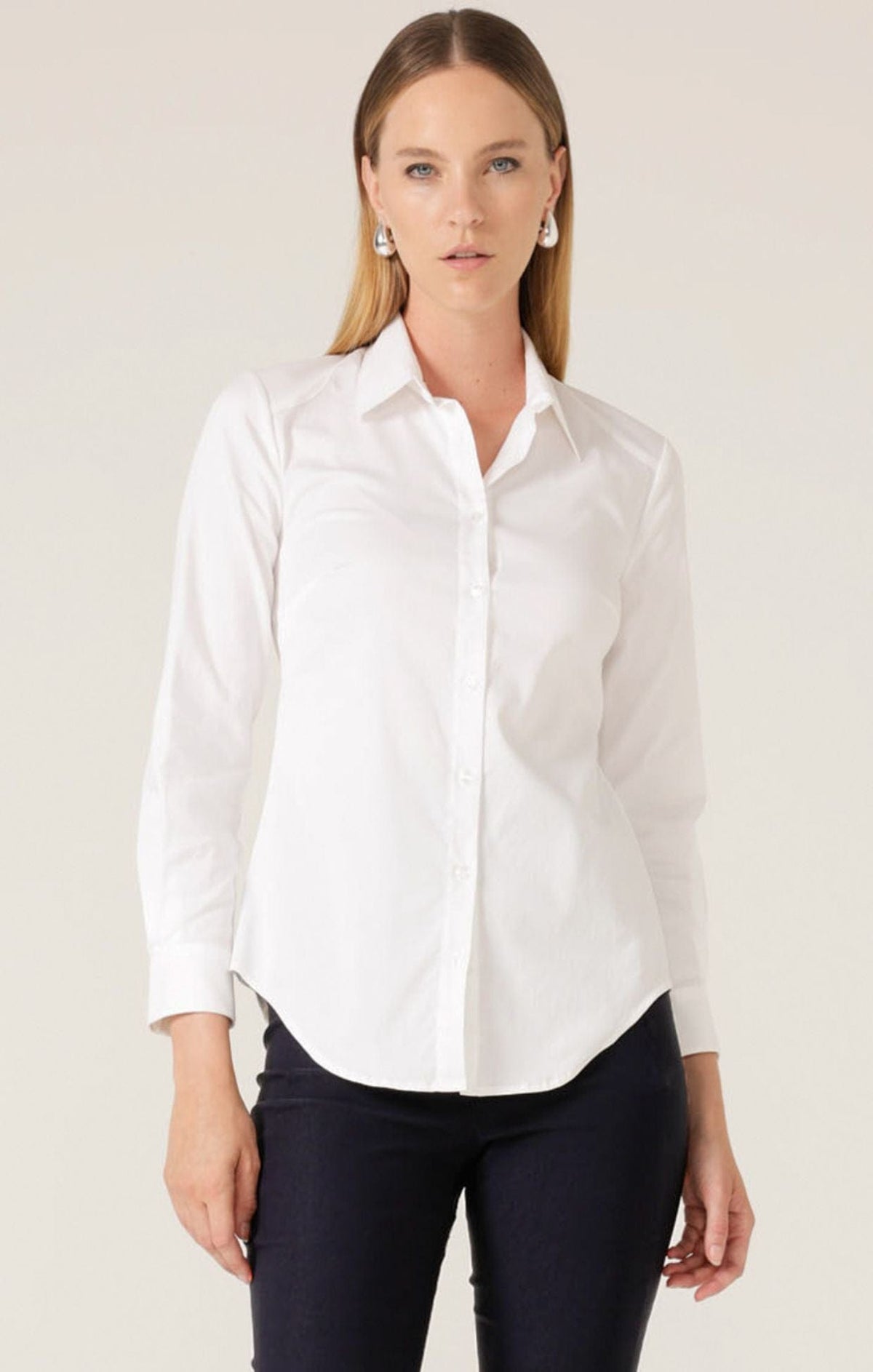 Classic Shirt In White by Sacha Drake - image 3