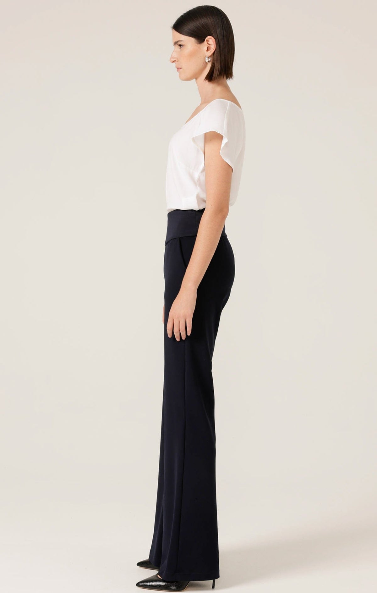 Classic Trouser In Navy by Sacha Drake - image 9