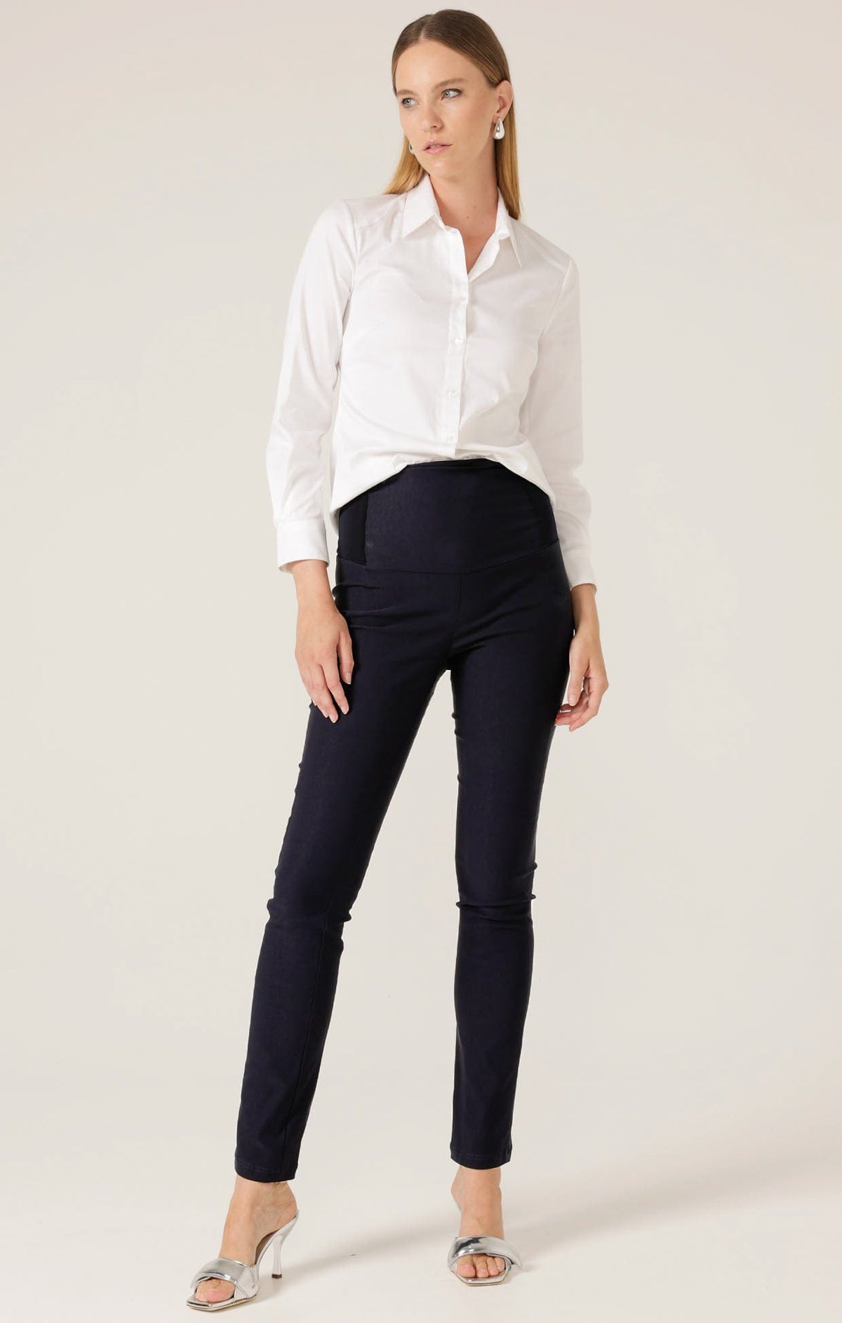 Skinny Pant In Navy by Sacha Drake - image 2
