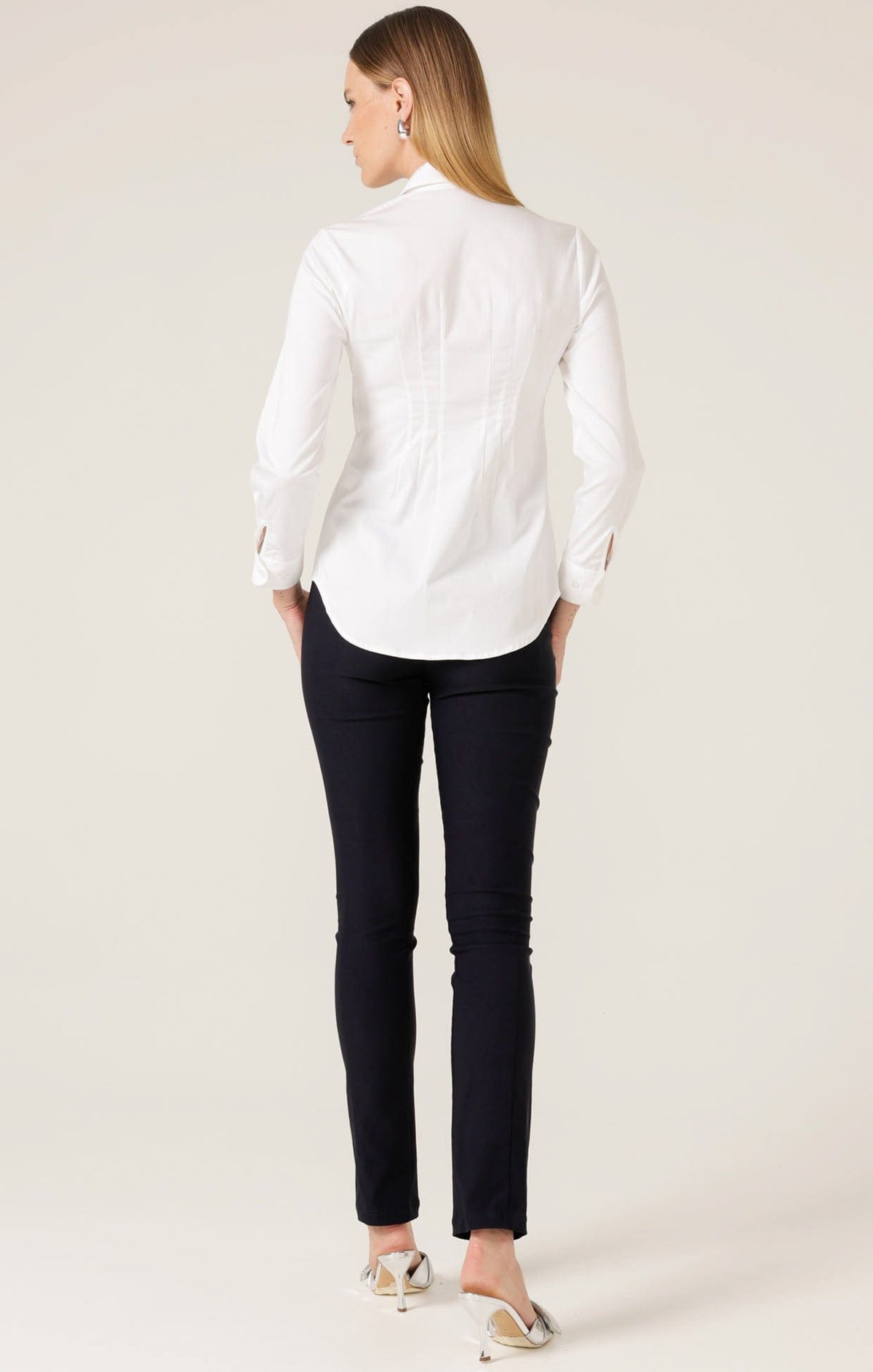 Classic Shirt In White by Sacha Drake - image 8
