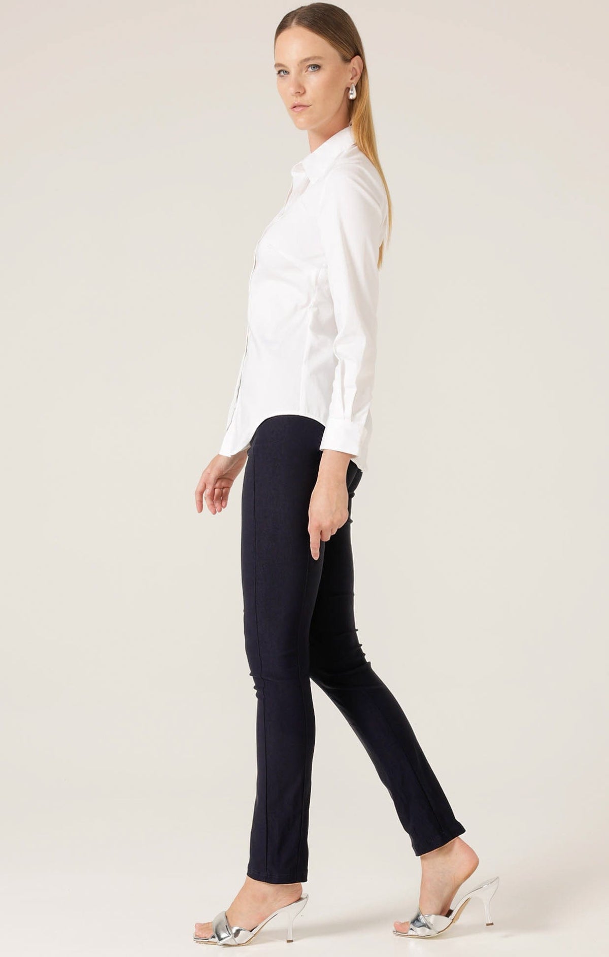 Skinny Pant In Navy by Sacha Drake - image 4