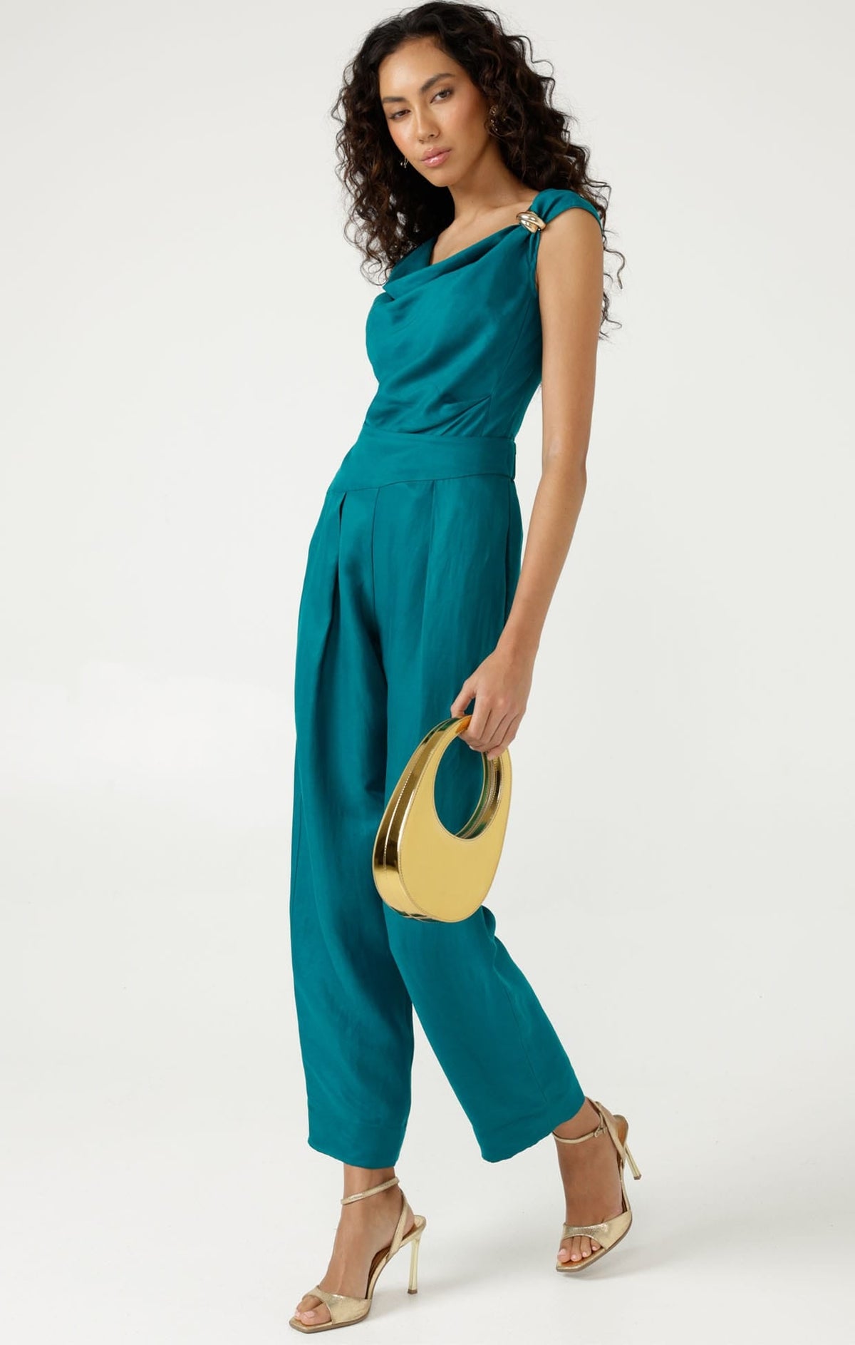 Corfu Pant In Peacock by Sacha Drake - image 7
