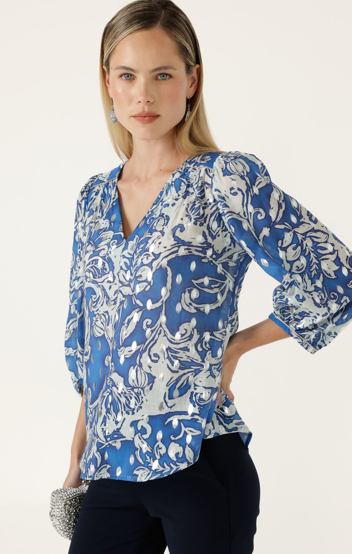 Dolce Vita Blouse by Sacha Drake - image 3