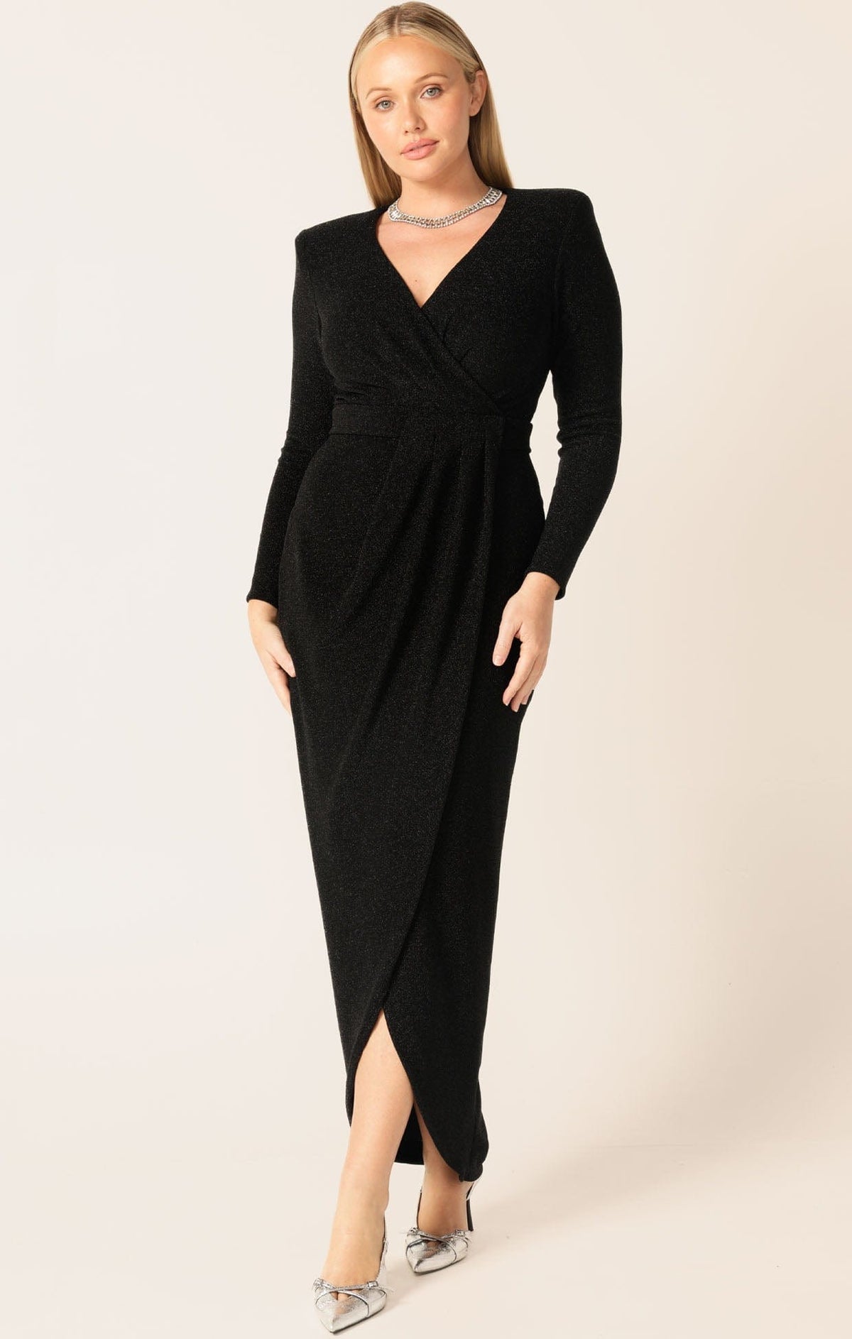 Dynasty Maxi In Black by Sacha Drake - image 5