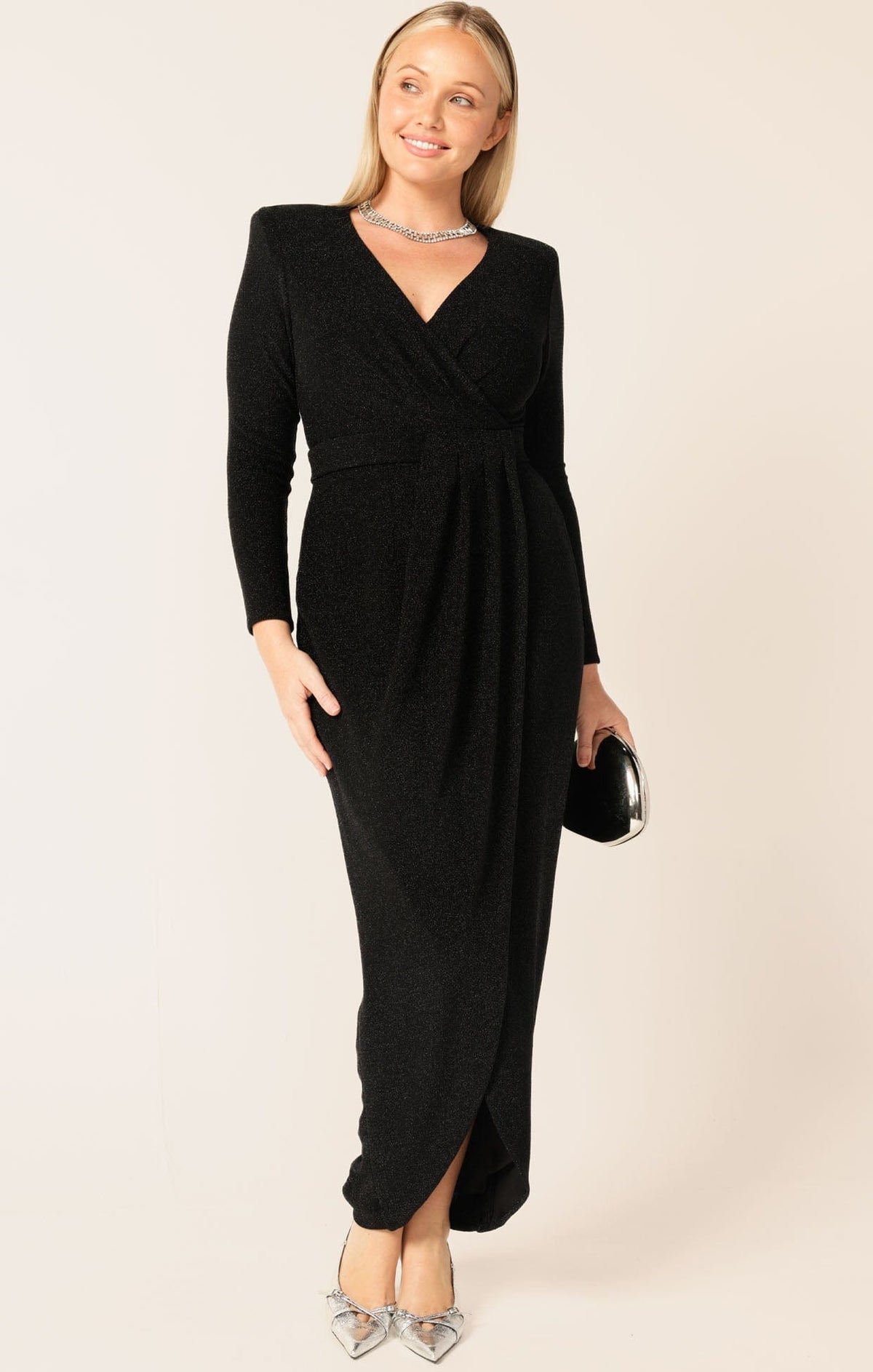 Dynasty Maxi In Black by Sacha Drake - image 6