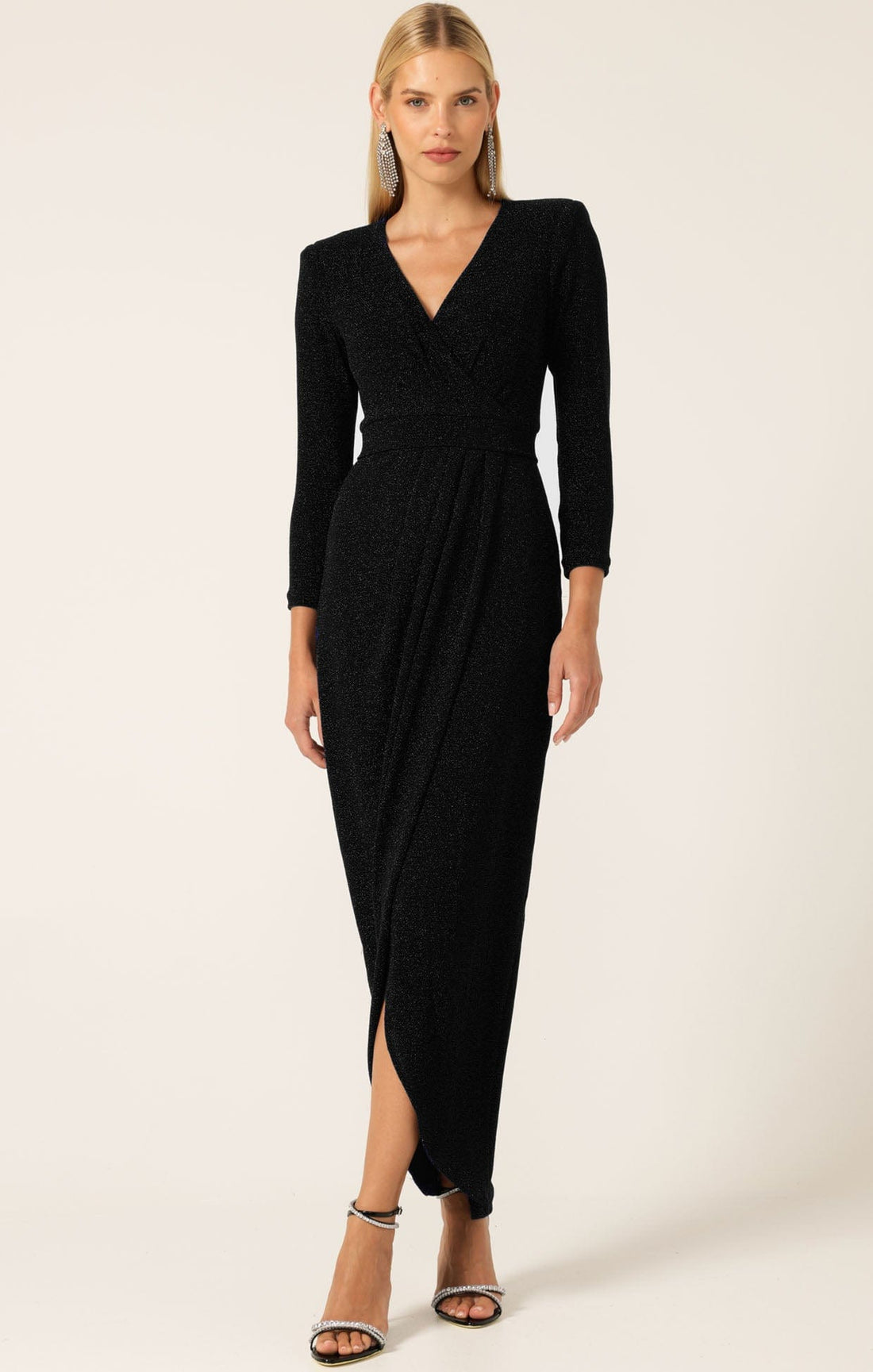 Dynasty Maxi In Black by Sacha Drake