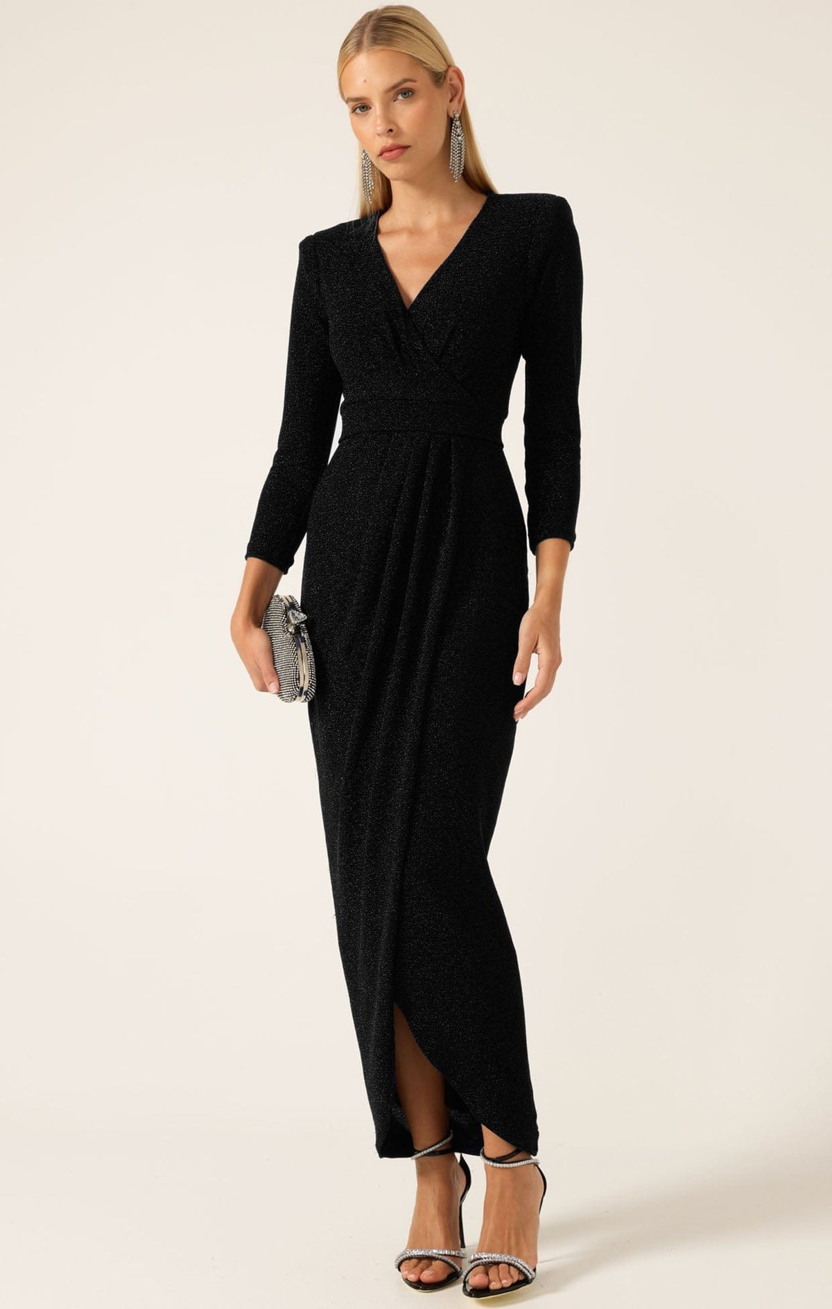 Dynasty Maxi In Black by Sacha Drake - image 4