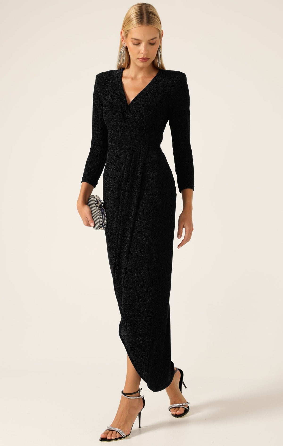 Dynasty Maxi In Black by Sacha Drake - image 7