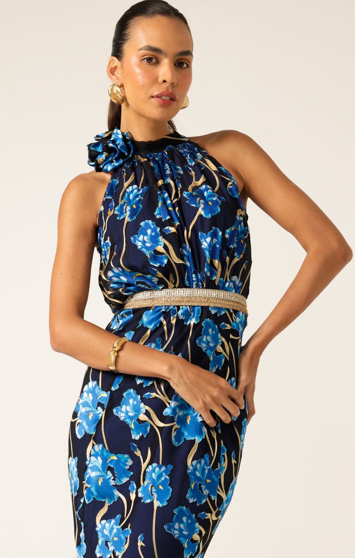Elea Halter Bias Maxi by Sacha Drake - image 5