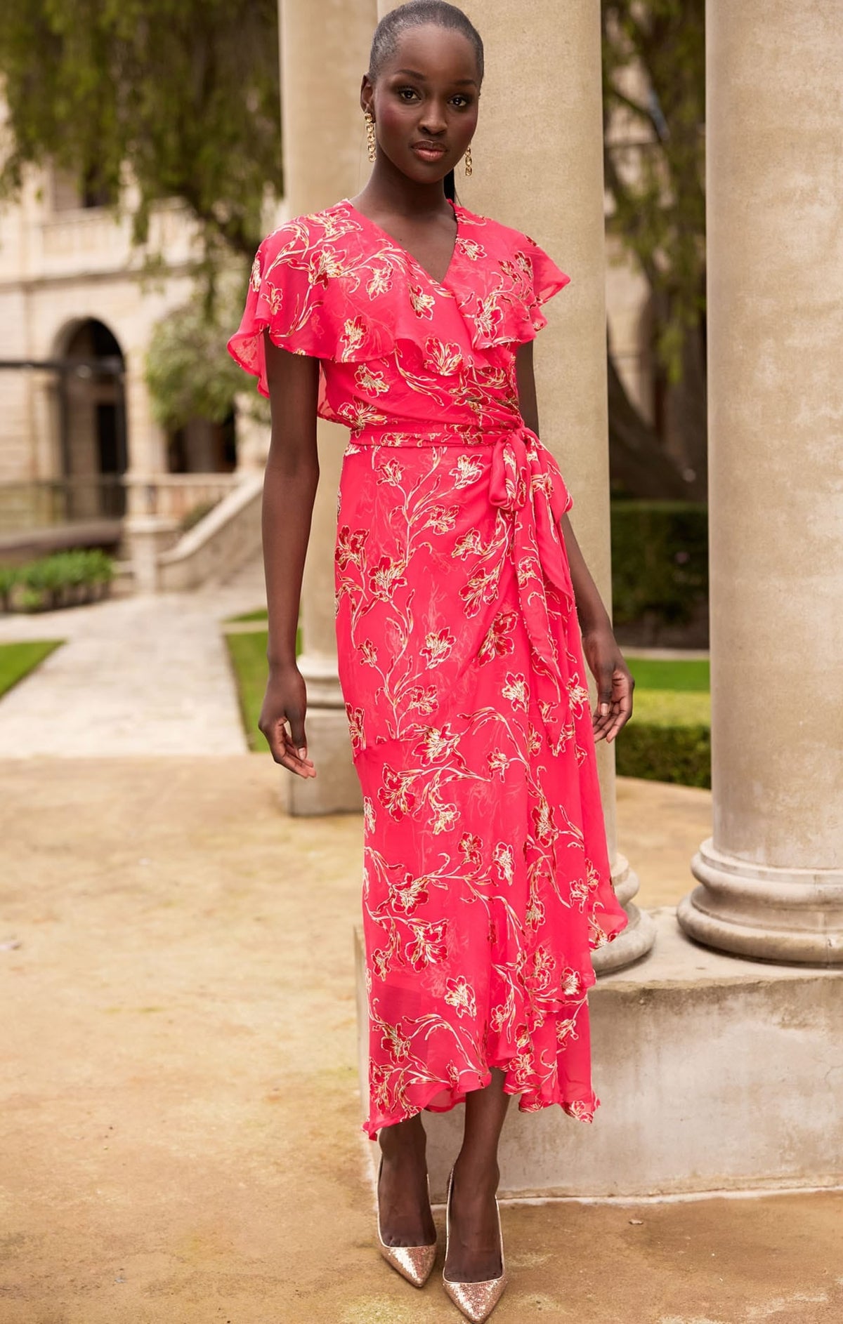 Eleanor Wrap Dress by Sacha Drake