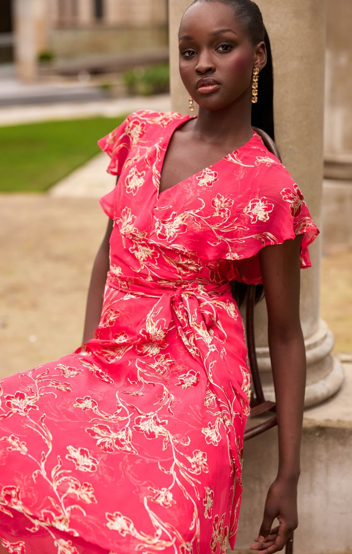 Eleanor Wrap Dress by Sacha Drake - image 3