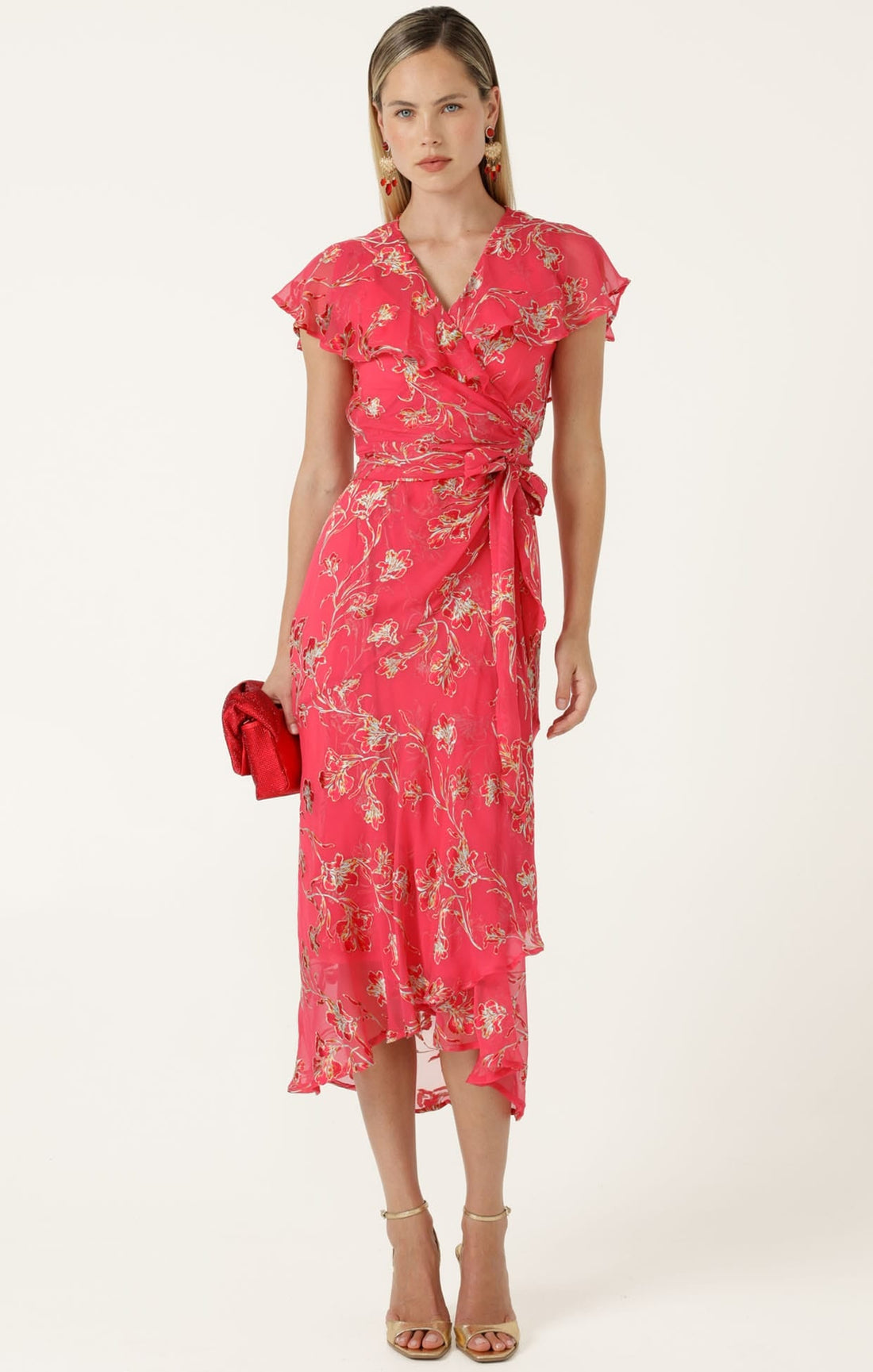 Eleanor Wrap Dress by Sacha Drake
