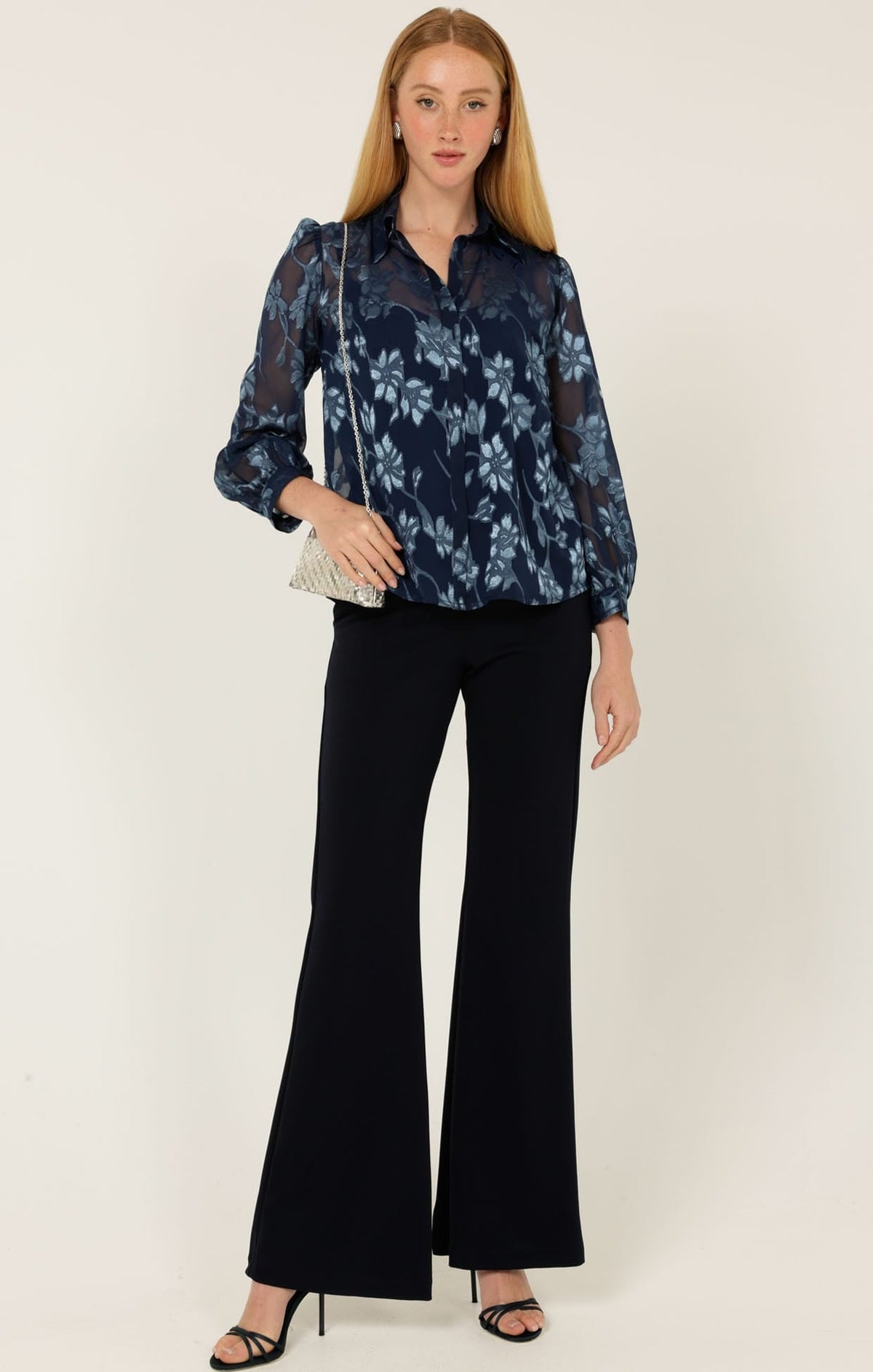 Classic Trouser In Navy by Sacha Drake - image 4