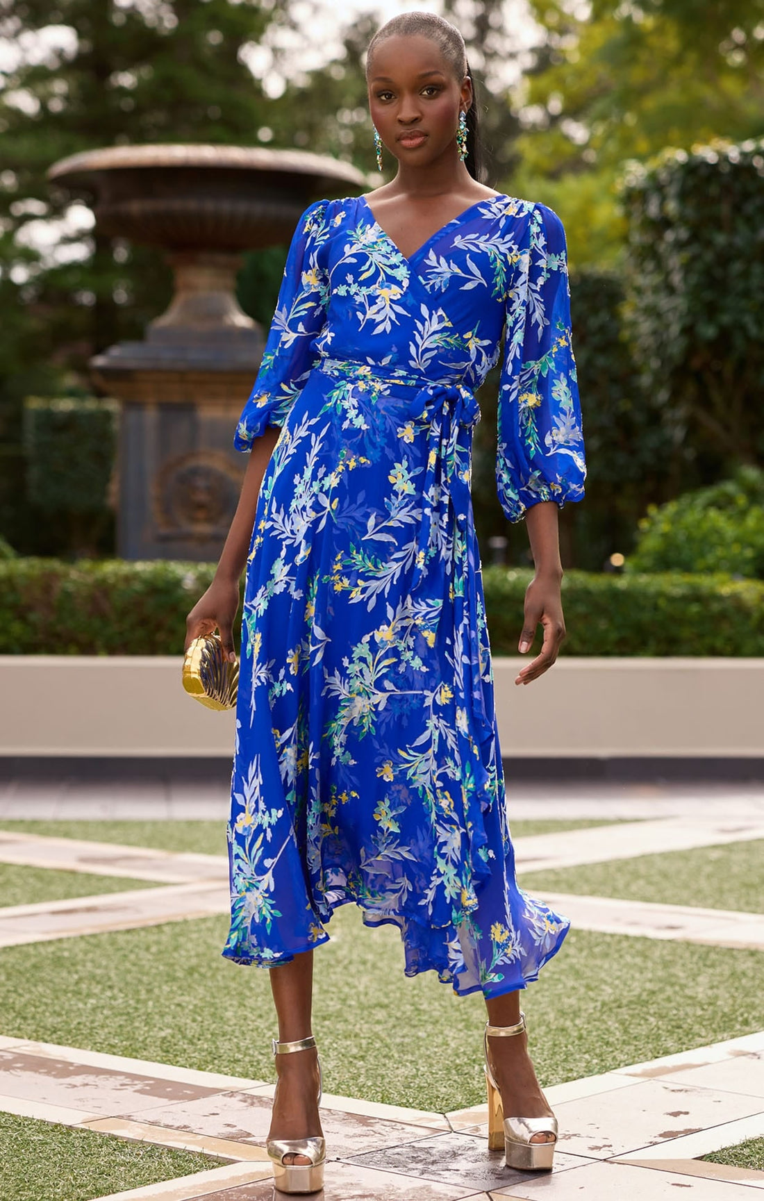 Elspeth Wrap Dress by Sacha Drake