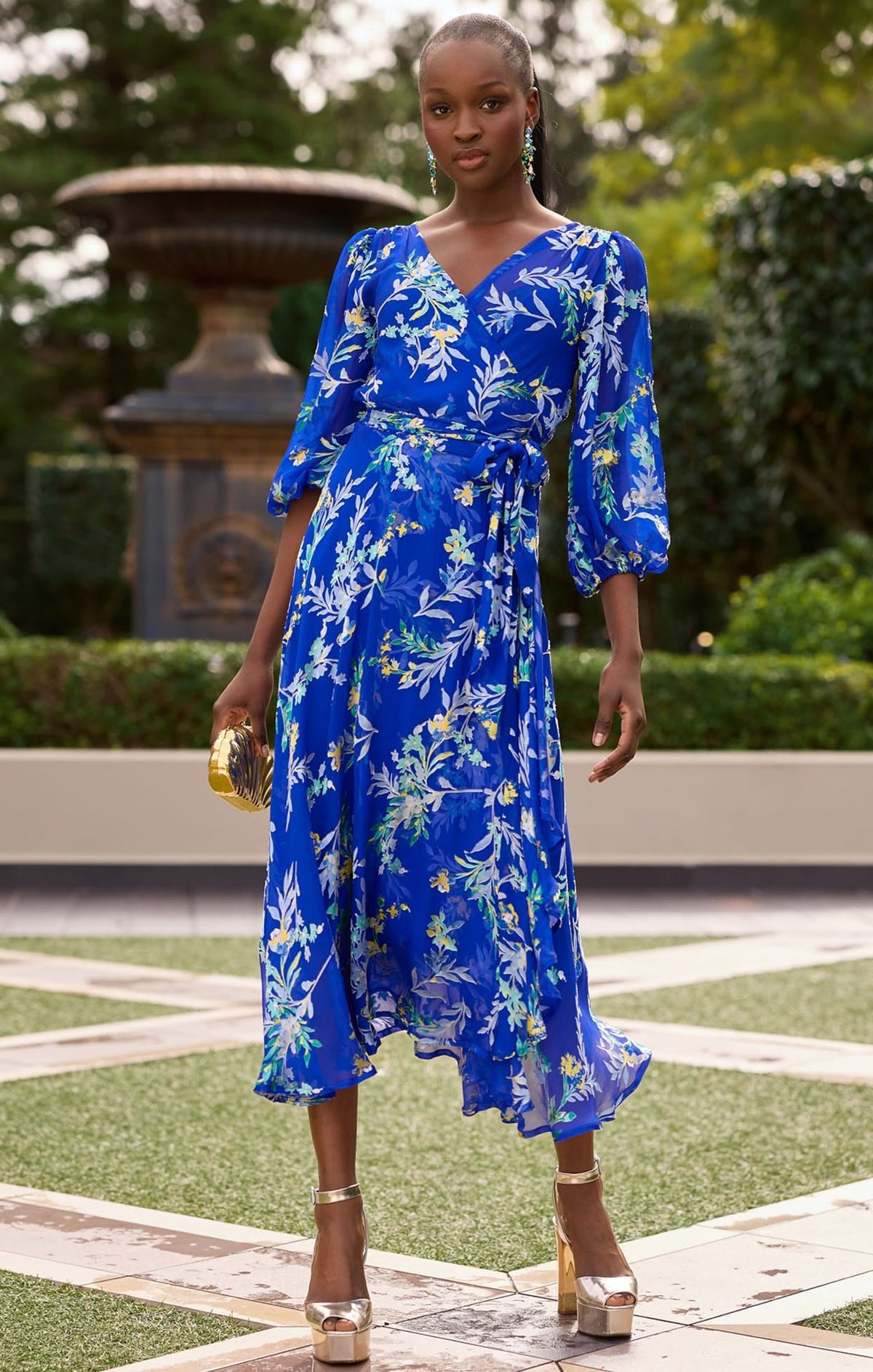Elspeth Wrap Dress by Sacha Drake