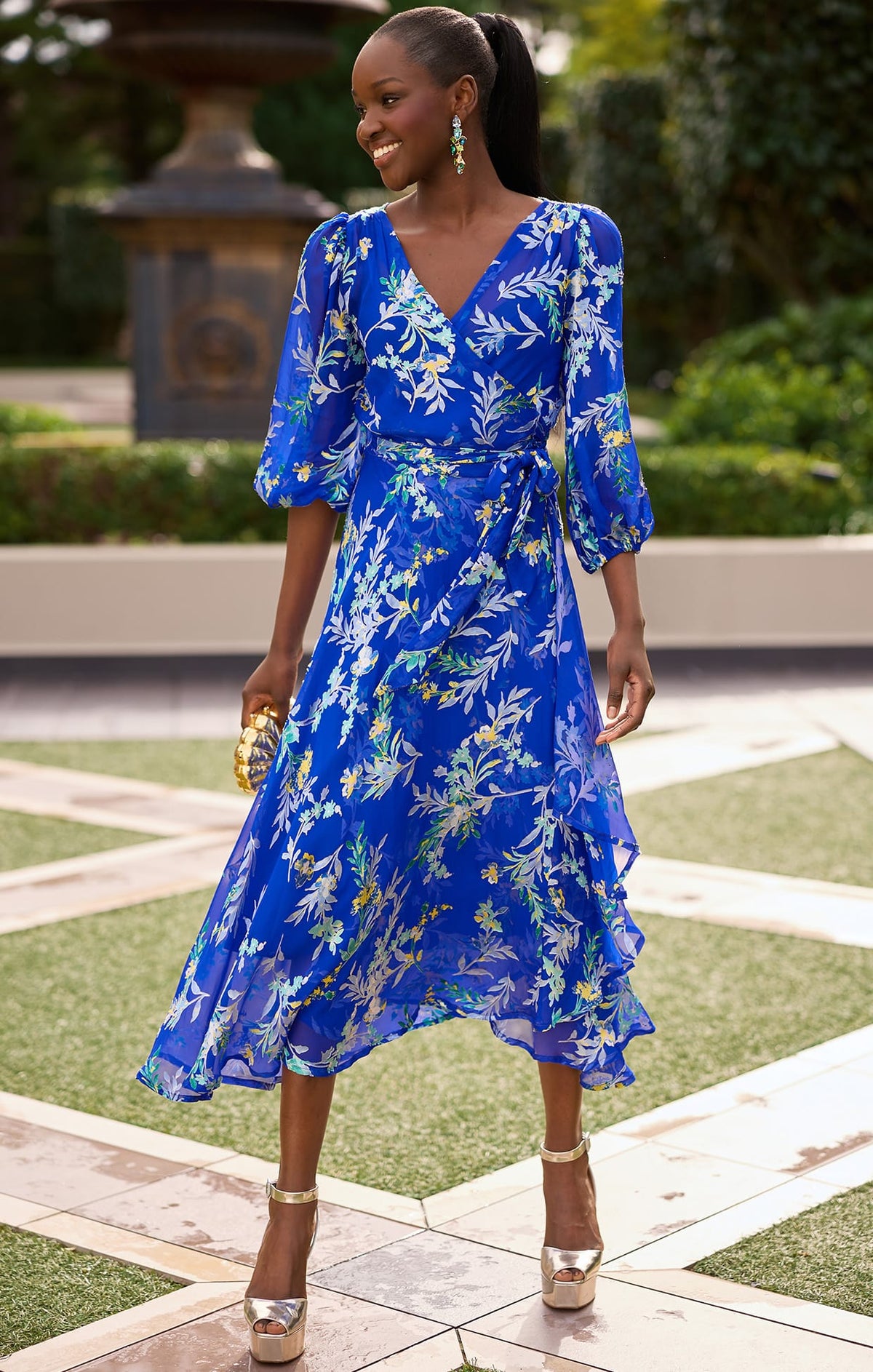 Elspeth Wrap Dress by Sacha Drake - image 3