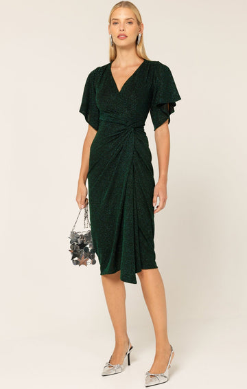 The Emporium Dress In Emerald by Sacha Drake