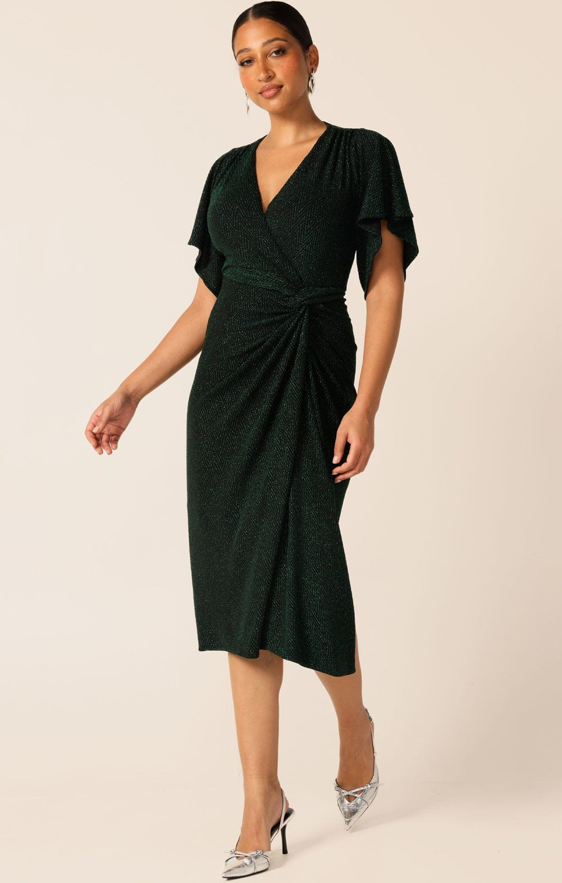 The Emporium Dress In Emerald by Sacha Drake