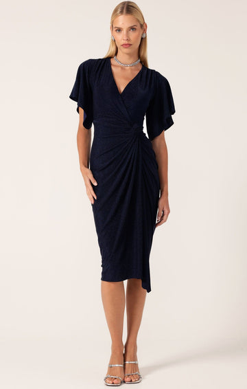 The Emporium Dress In Navy by Sacha Drake