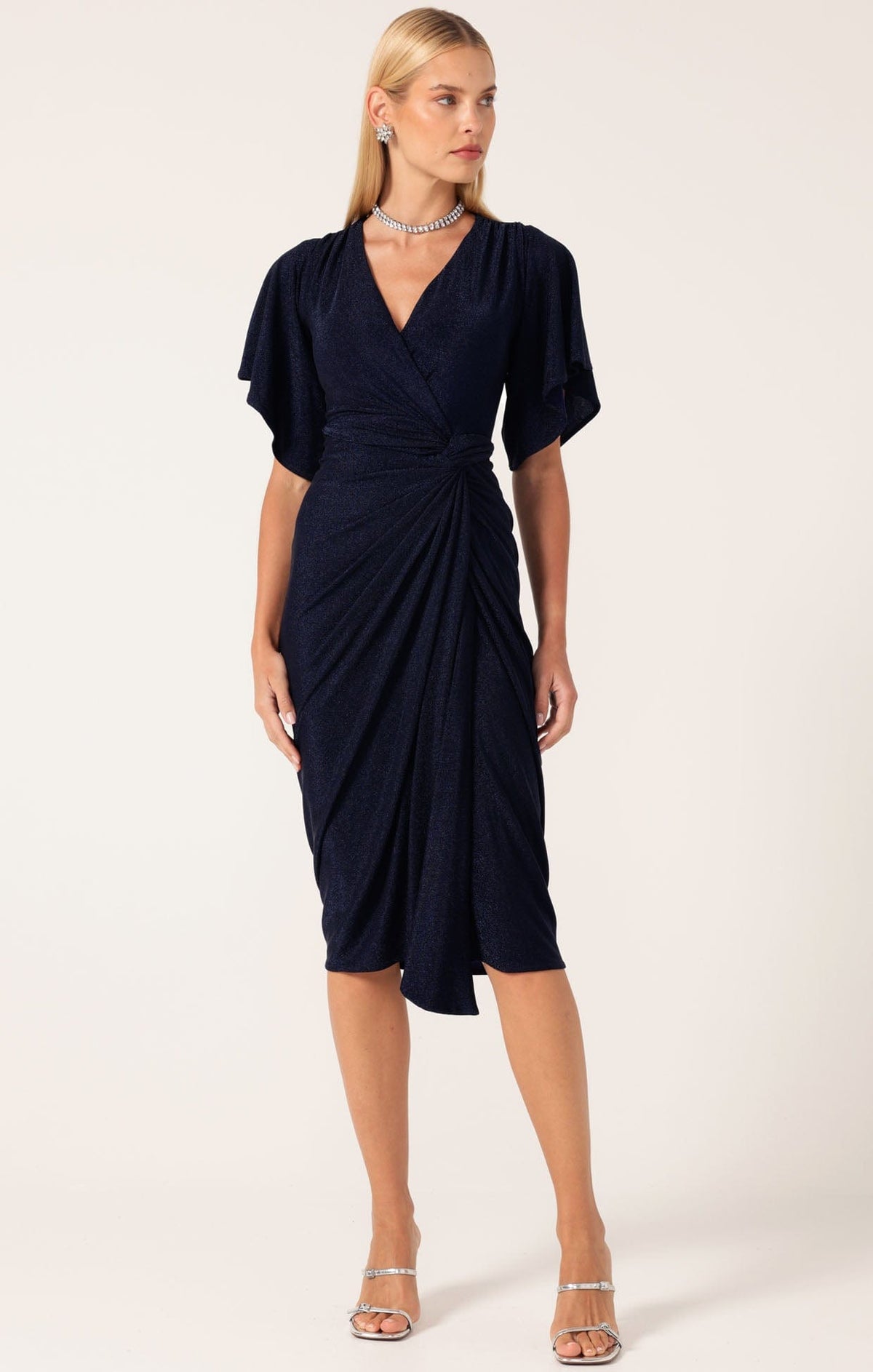 The Emporium Dress In Navy by Sacha Drake - image 3