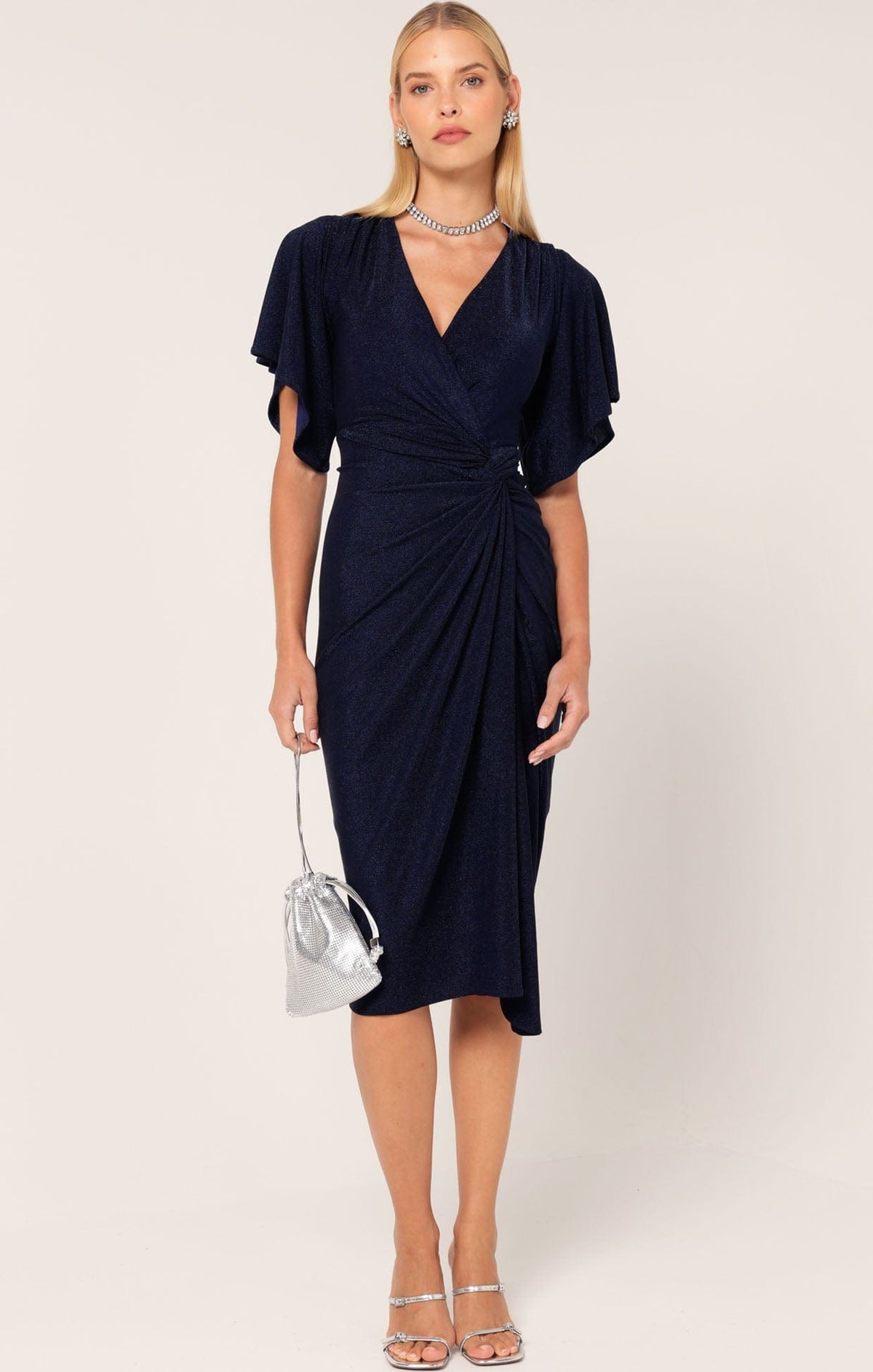 The Emporium Dress In Navy by Sacha Drake - image 5