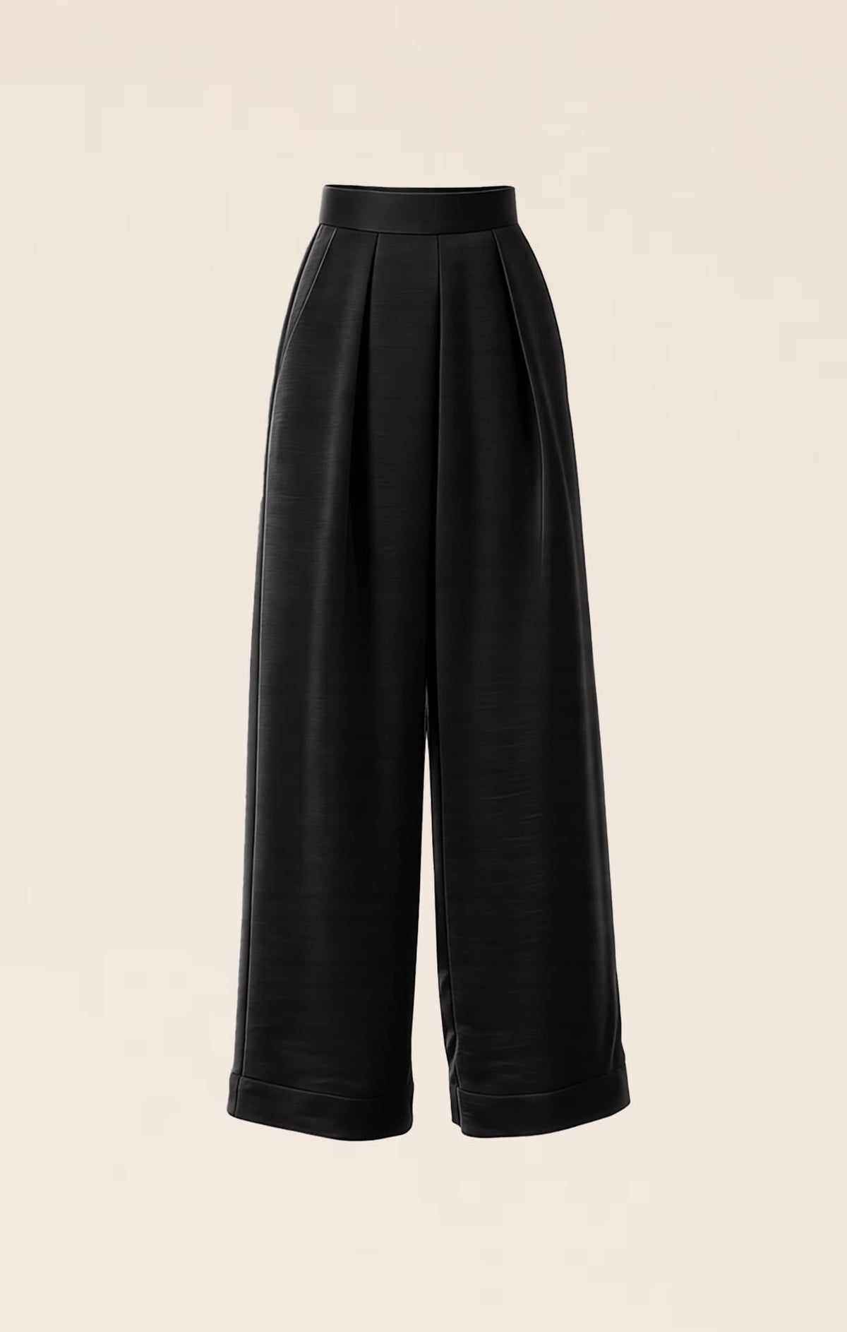Luxe Pleated Trouser In Black by Sacha Drake - image 9