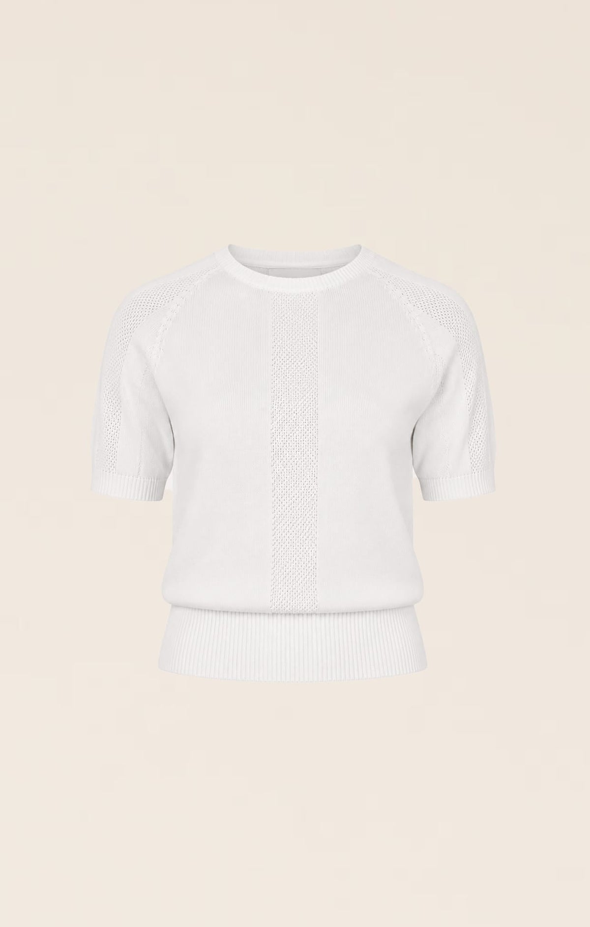 Raglan Knit Top In White by Sacha Drake - image 10