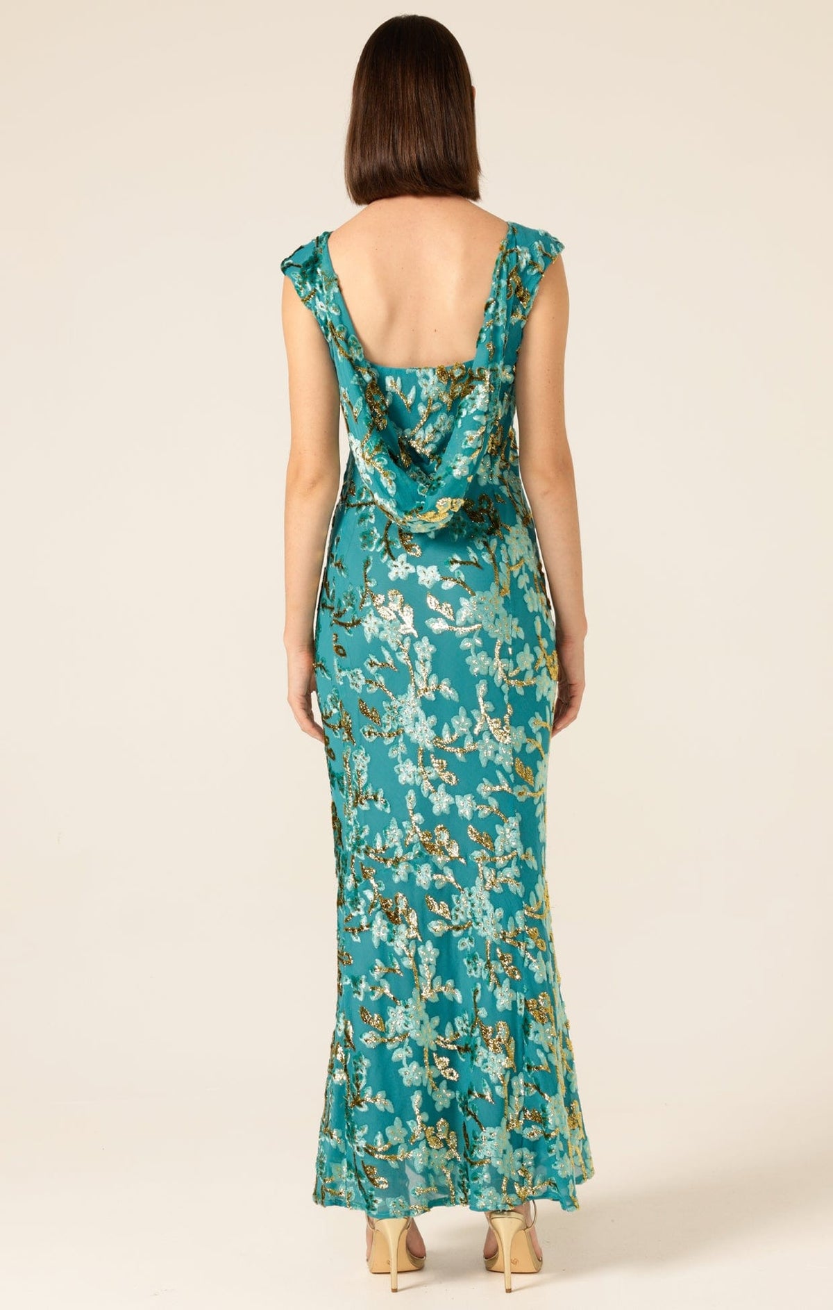 Heavenly Heights Maxi Dress In Turquoise by Sacha Drake - image 8