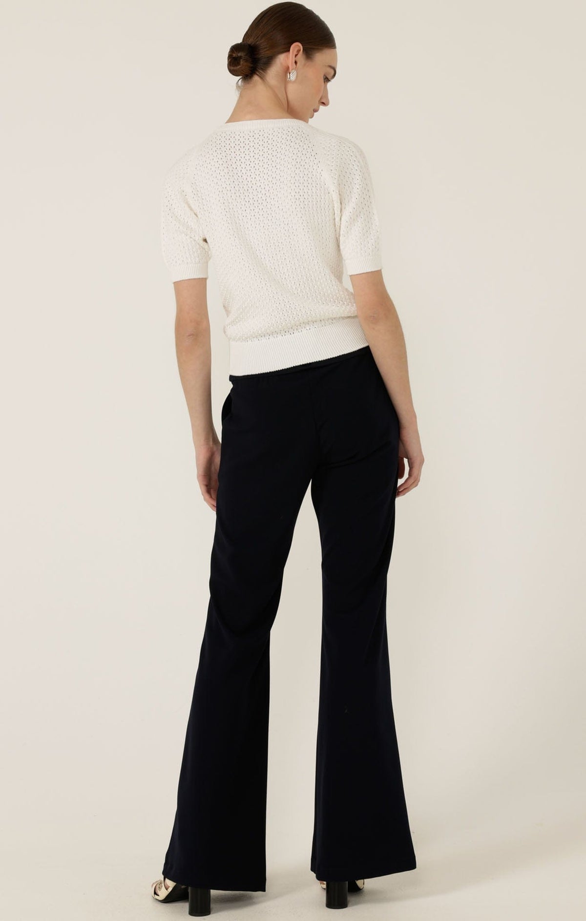 Henley Knit Top In Ivory by Sacha Drake - image 8