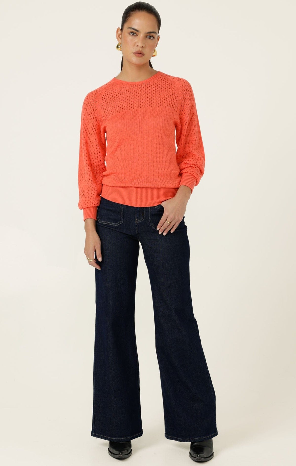 Harper Wide Leg Jean In Indigo by Sacha Drake - image 5