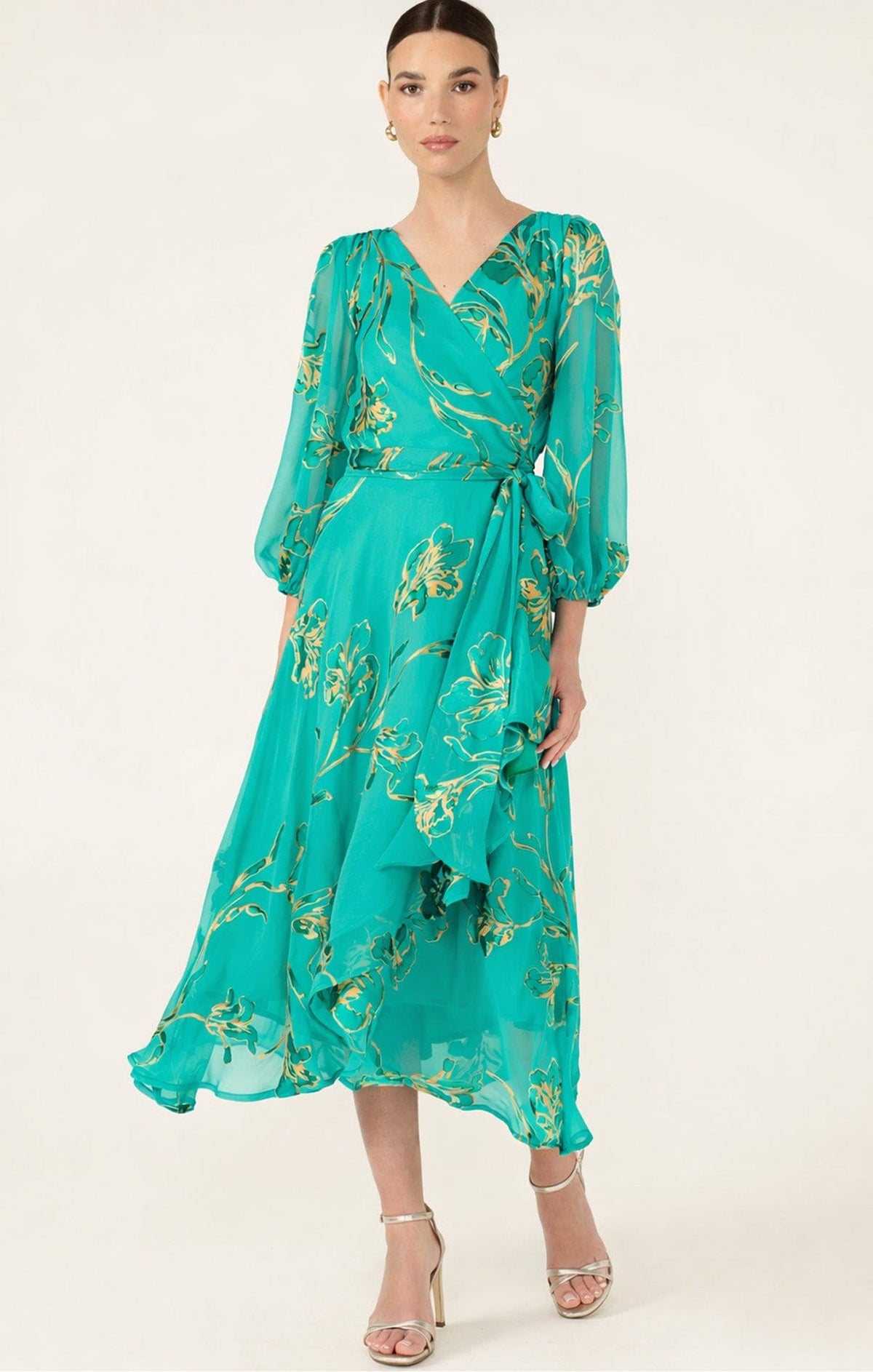Lorelei Wrap Midi Dress by Sacha Drake - image 3