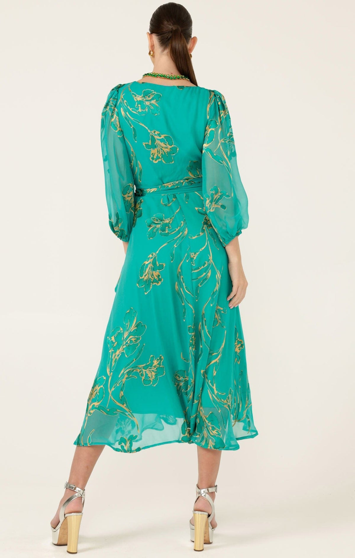 Lorelei Wrap Midi Dress by Sacha Drake - image 8