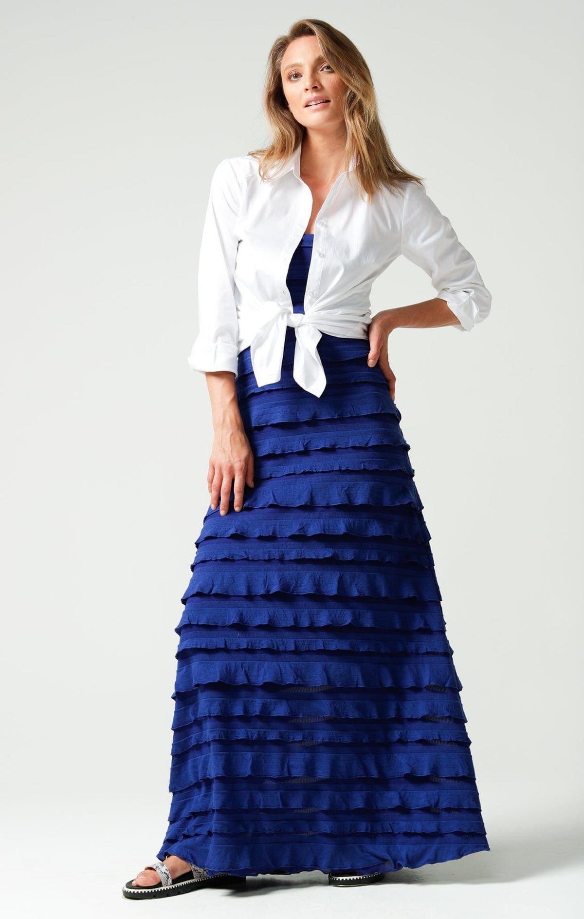 Maddison Maxi Dress In Sapphire by Sacha Drake - image 8