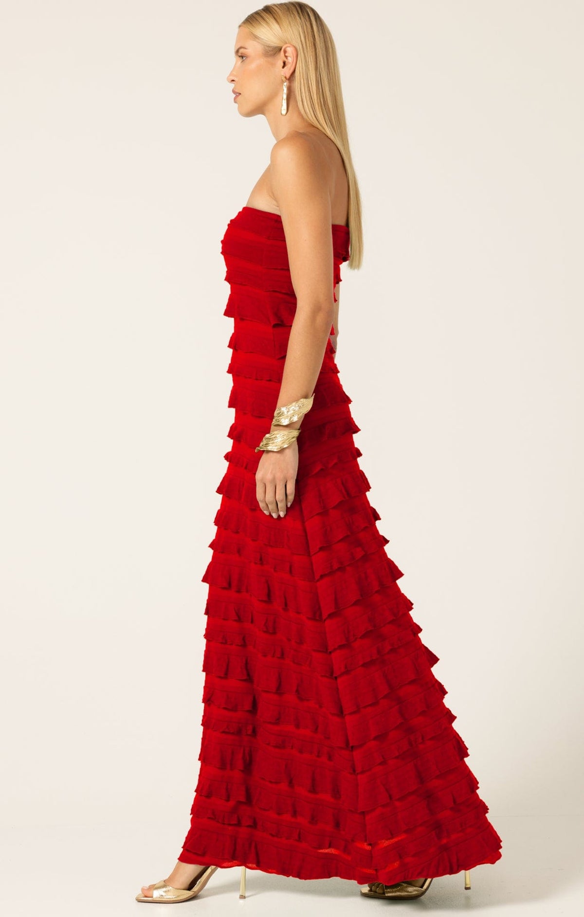 Maddison Dress In Cherry by Sacha Drake - image 6