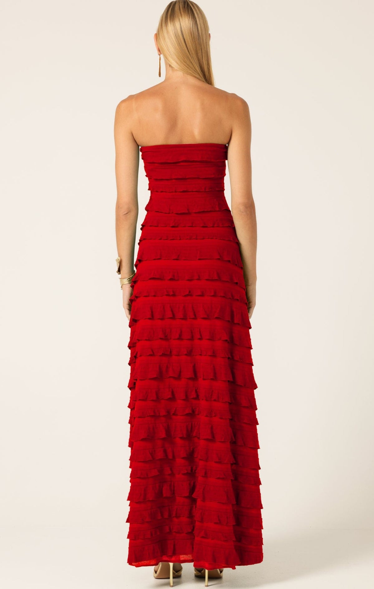 Maddison Dress In Cherry by Sacha Drake - image 7