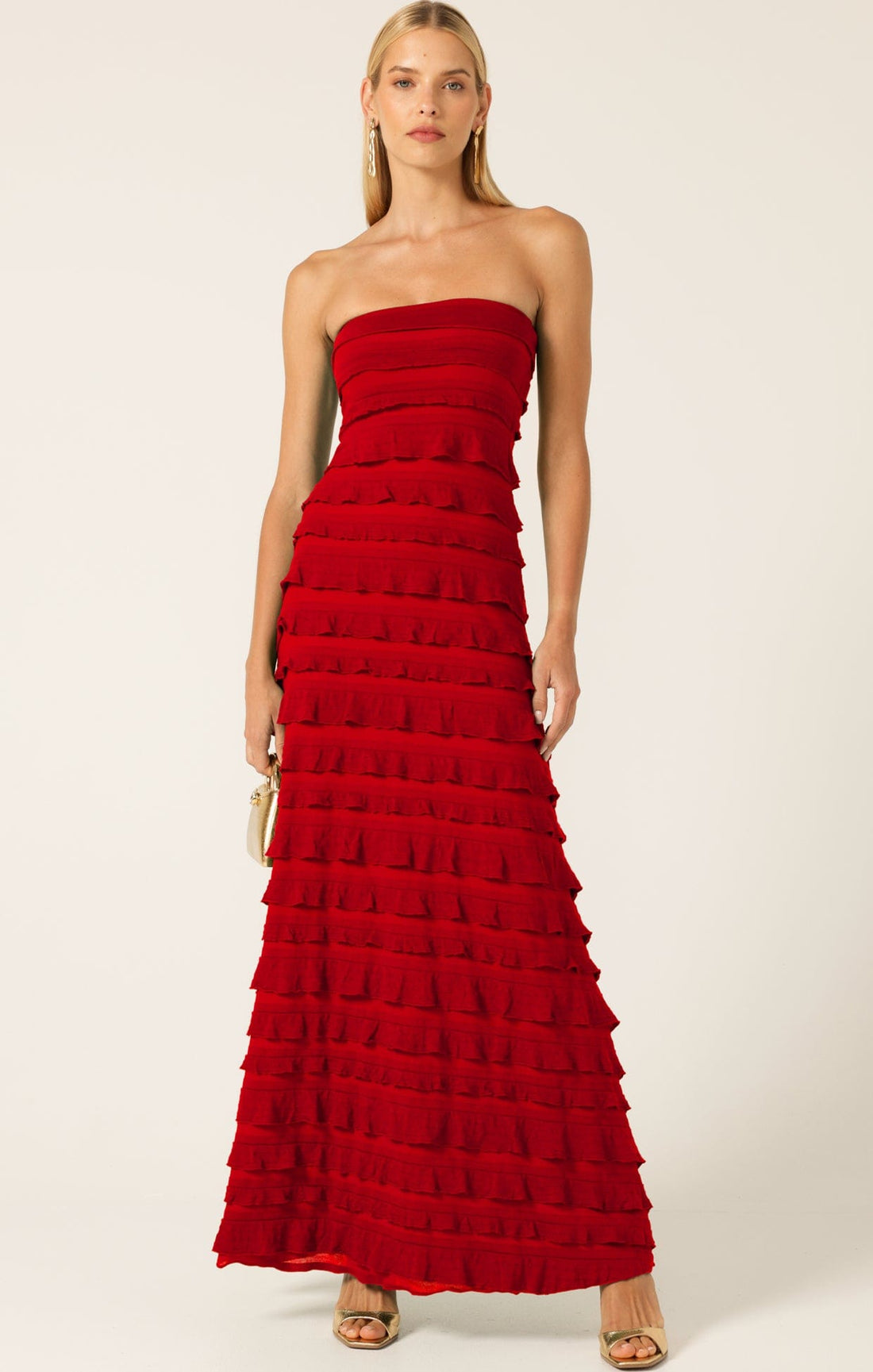 Maddison Dress In Cherry by Sacha Drake