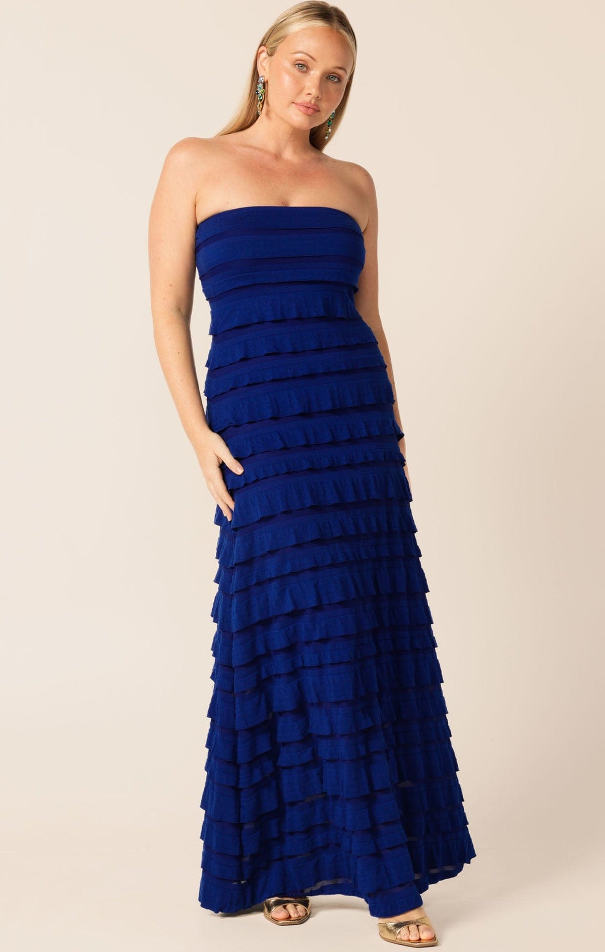 Maddison Maxi Dress In Sapphire by Sacha Drake - image 3